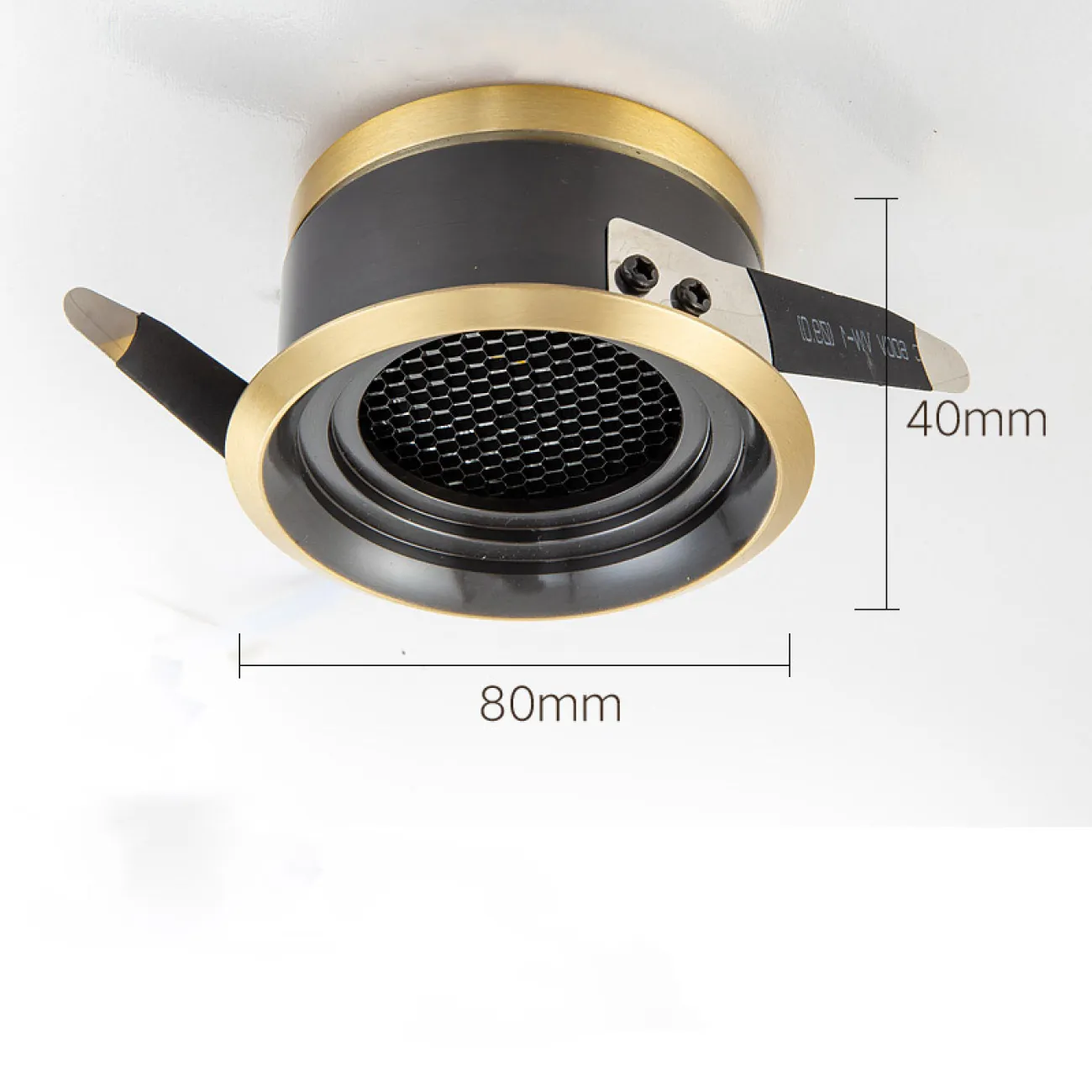 Точечный светильник BIO Brass 3W Трехцветный свет от ImperiumLoft