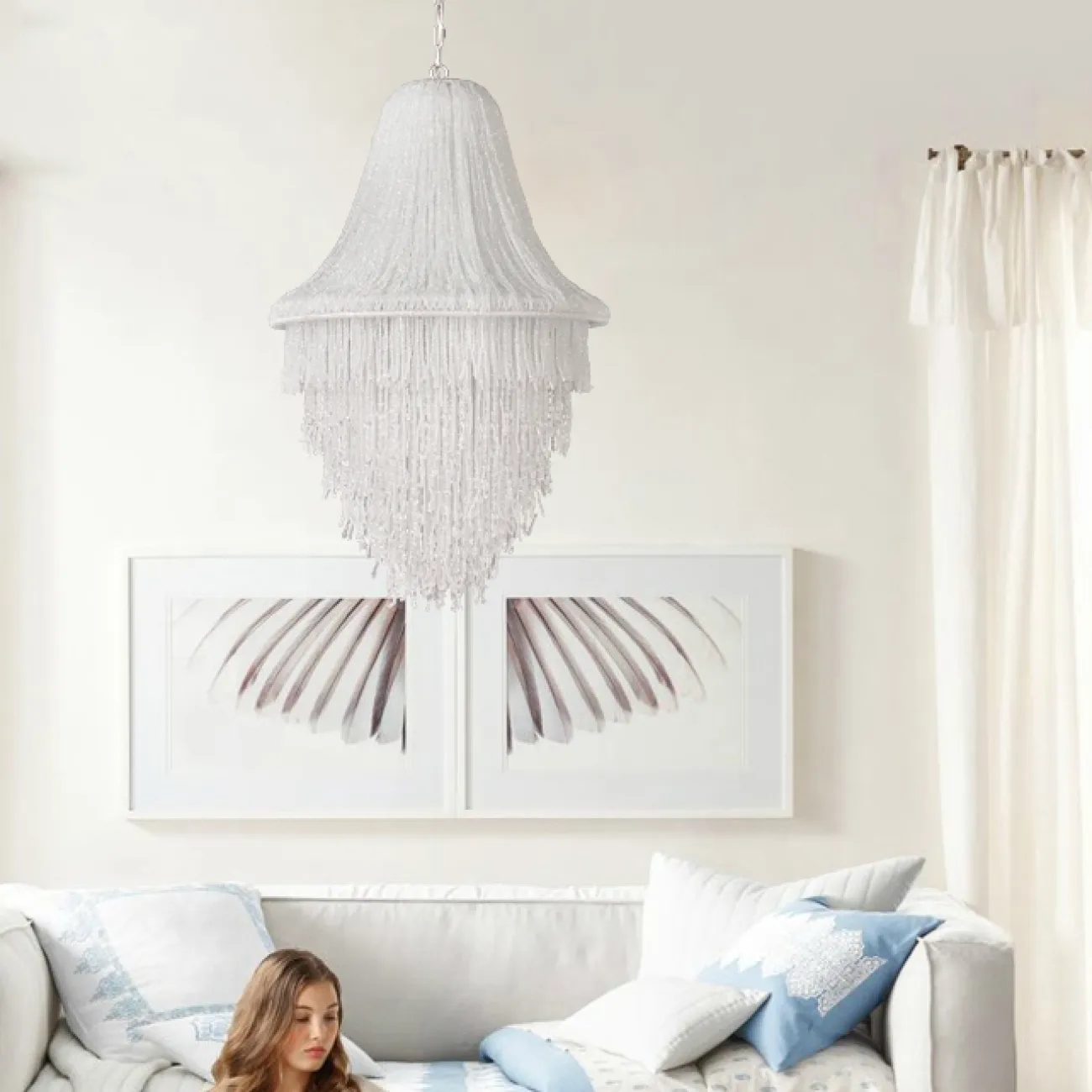 Подвесная люстра GLISSADA D60 от ImperiumLoft