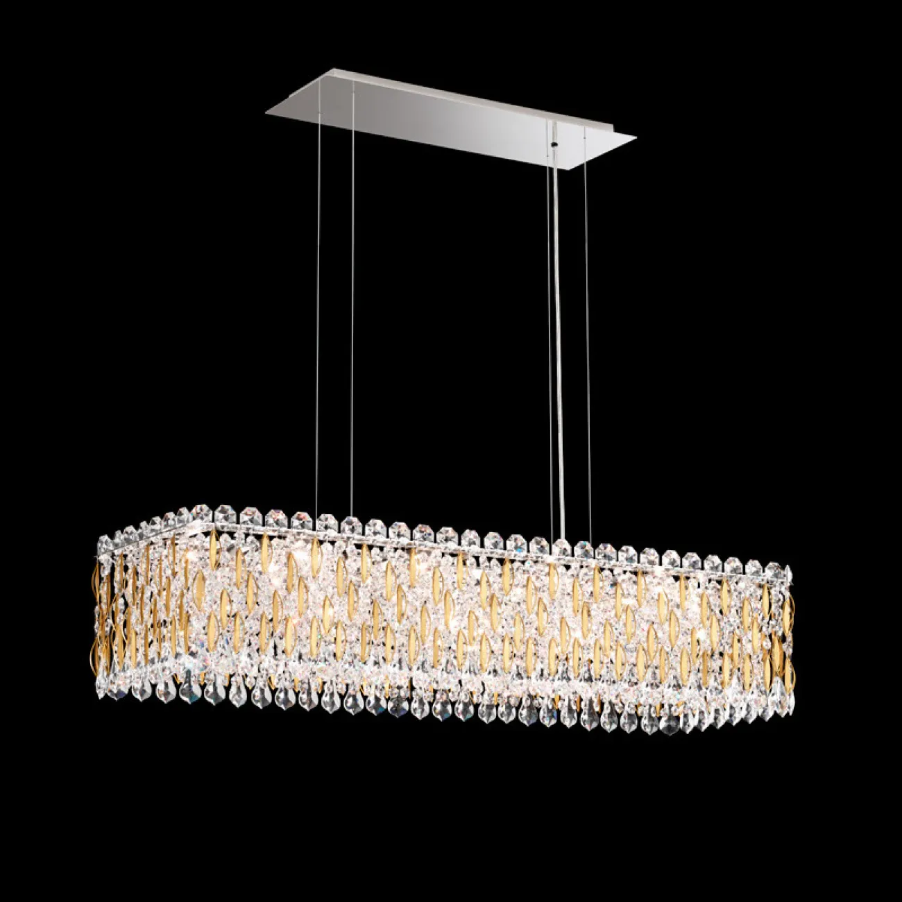 Реечная люстра KORNEL LONG от ImperiumLoft