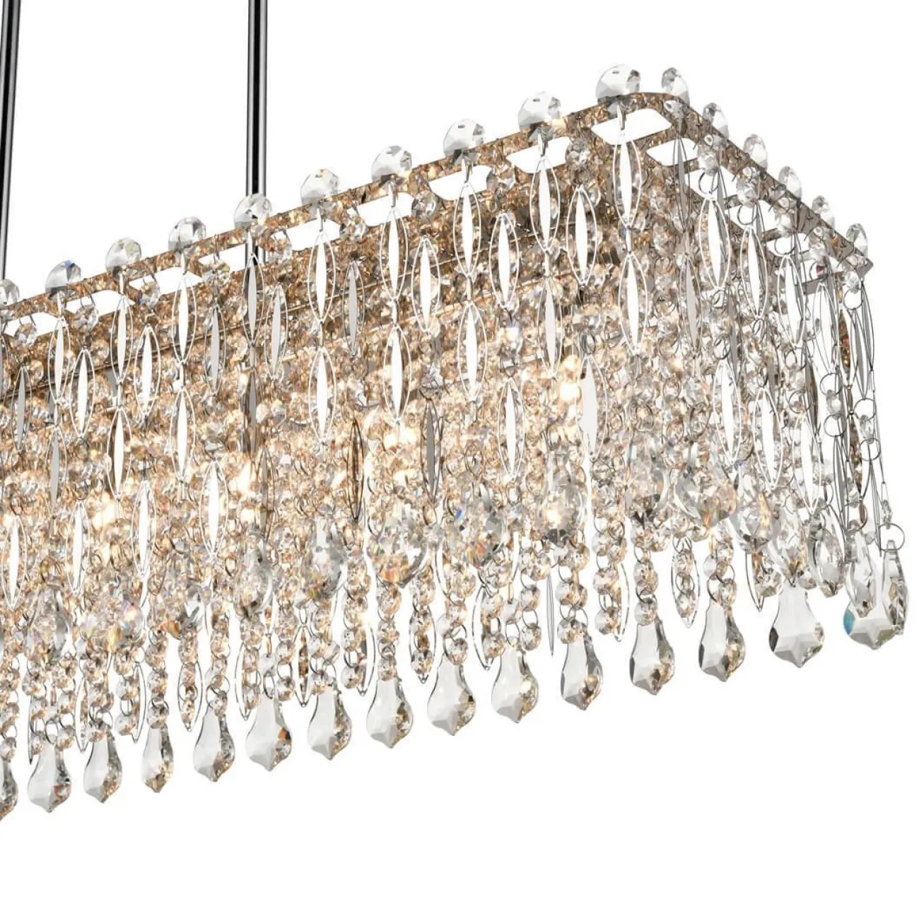 Реечная люстра KORNEL LONG от ImperiumLoft