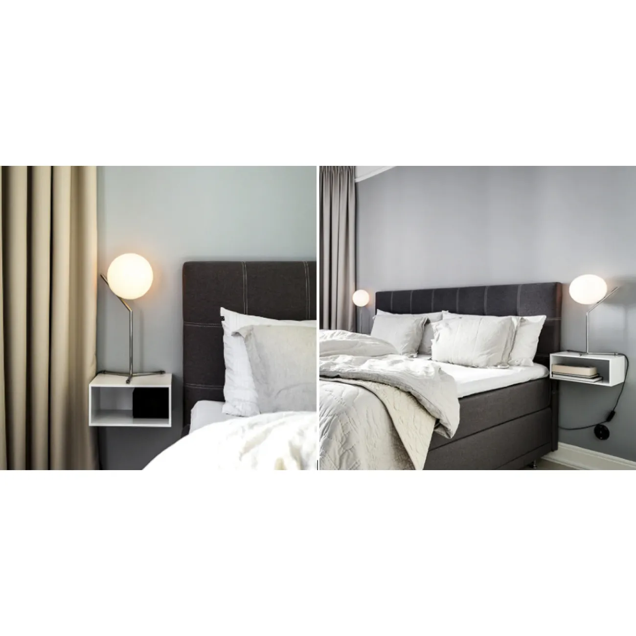 Настольная лампа Flos IC Lights T Chrome designed by Michael Anastassiades от LaLume