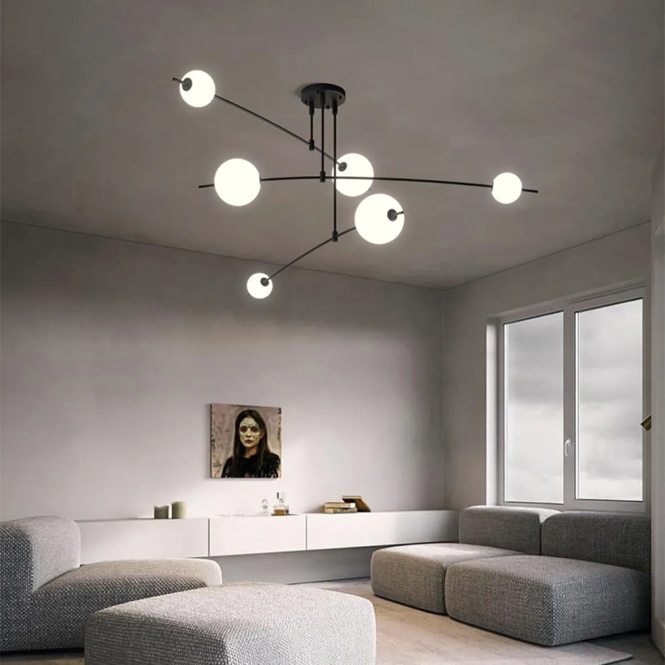 Подвесная люстра FREER M от ImperiumLoft