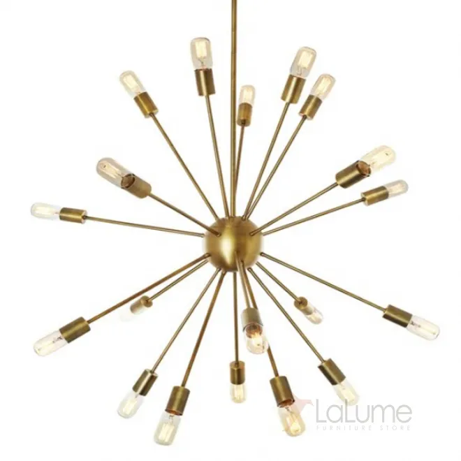 Люстра Sputnik Gold Chandelier от LaLume Люстра Sputnik Gold Chandelier от LaLume