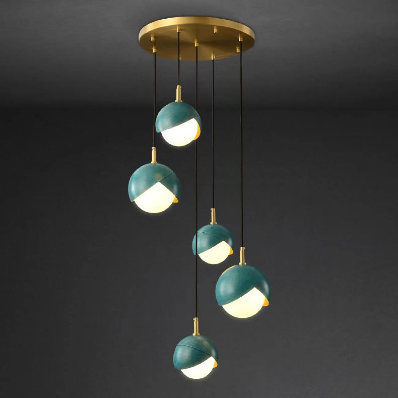 Подвесной светильник FLORIS 5 от ImperiumLoft