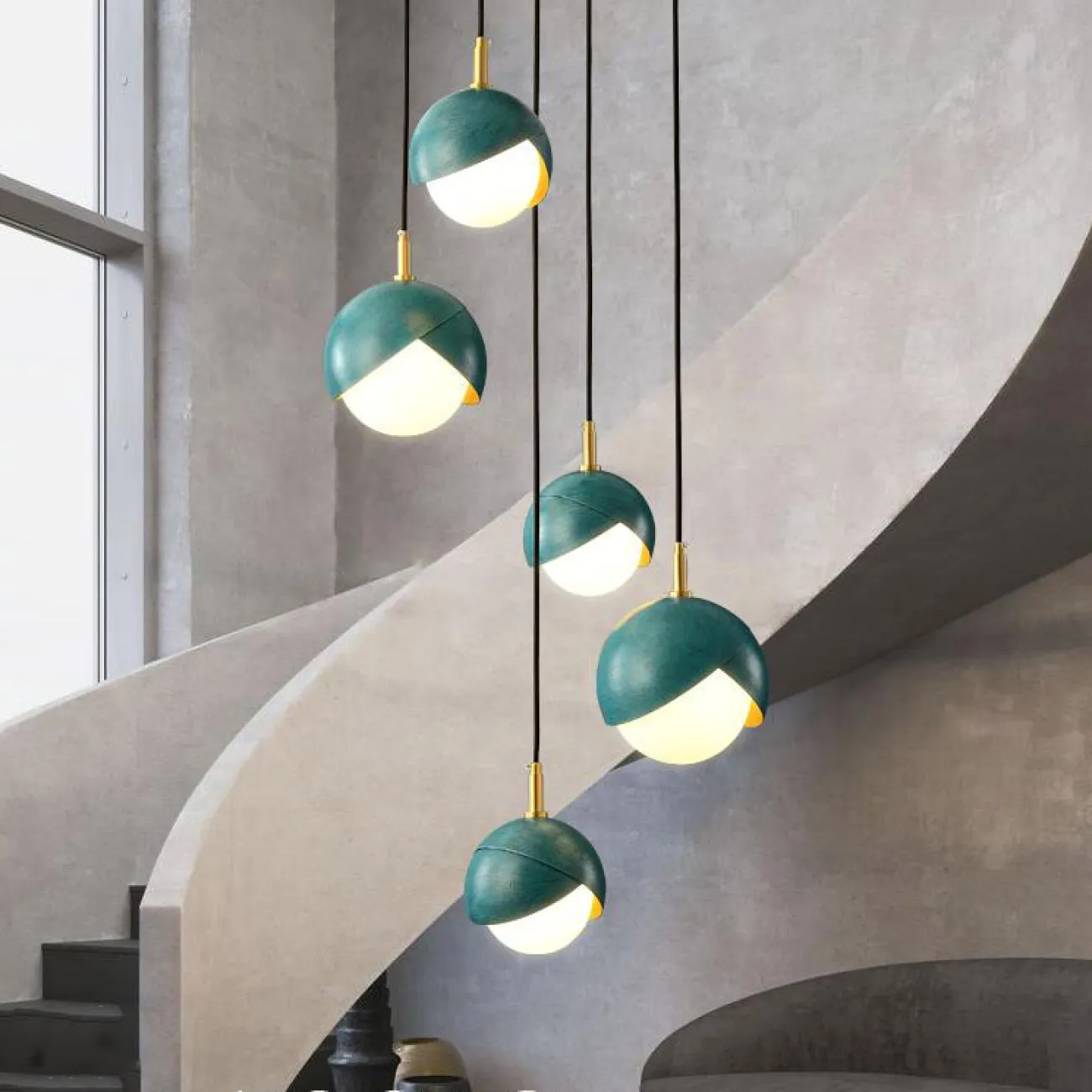 Подвесной светильник FLORIS 5 от ImperiumLoft