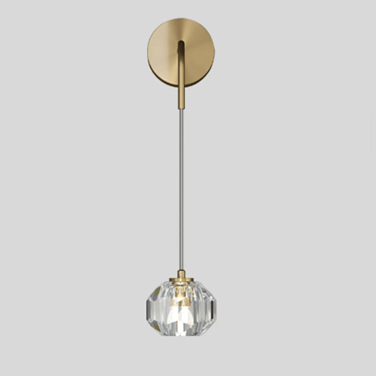 Настенный светильник BIANCA WALL Black от ImperiumLoft