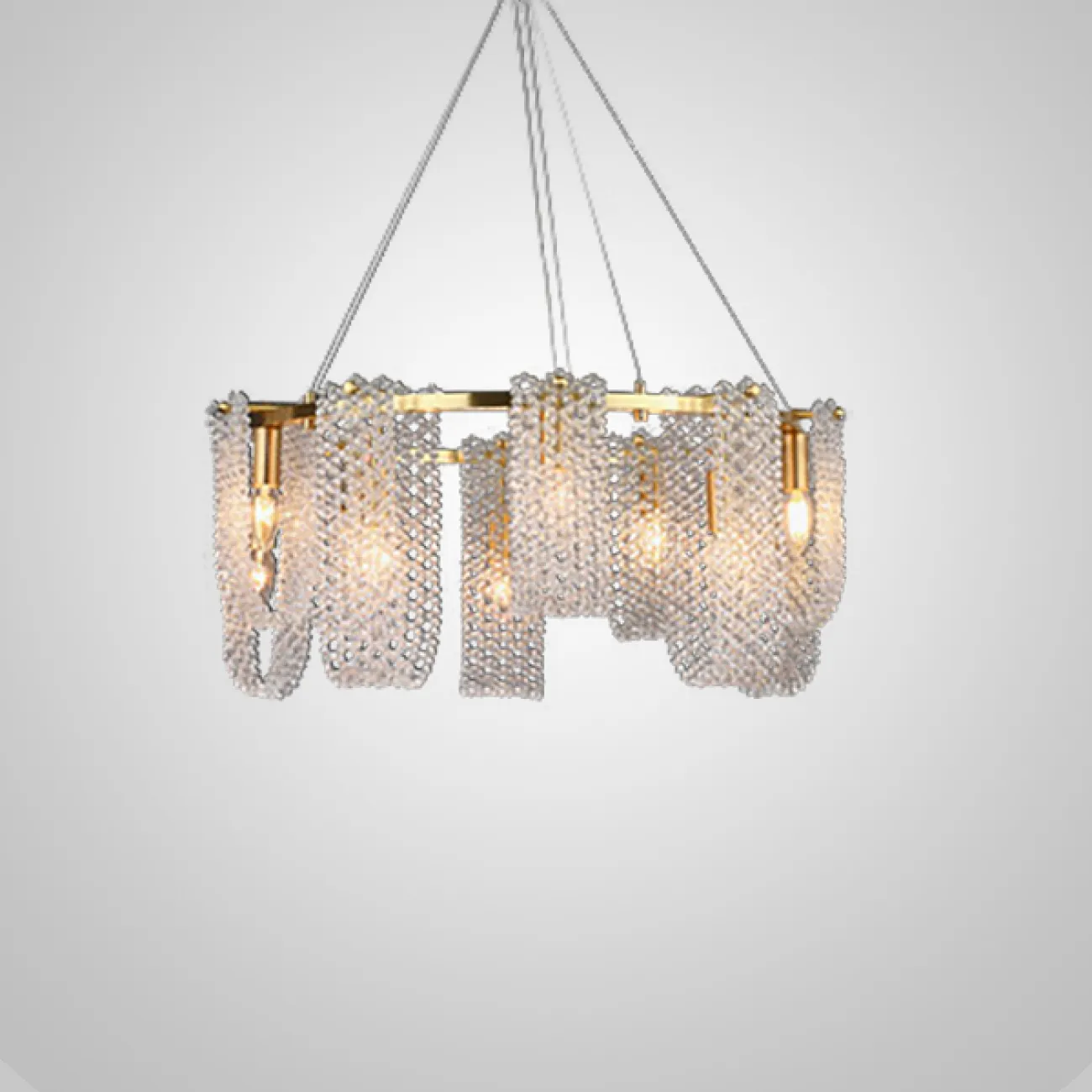 Подвесная люстра PALMIRA CH L18 от ImperiumLoft