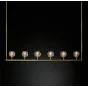 Люстра RH Boule De Cristal Linear Chandelier 6 от ImperiumLoft