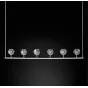 Люстра RH Boule De Cristal Linear Chandelier 6 от ImperiumLoft