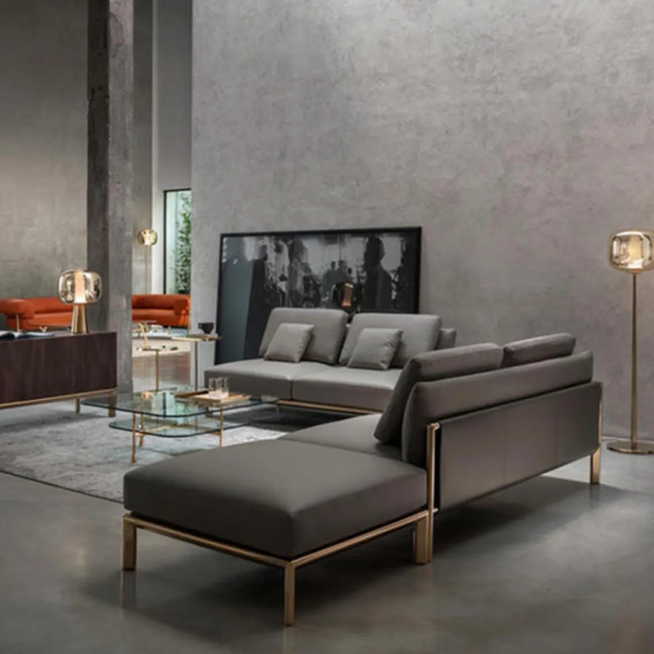 Торшер FOLLETT FL H150 Chrome от ImperiumLoft
