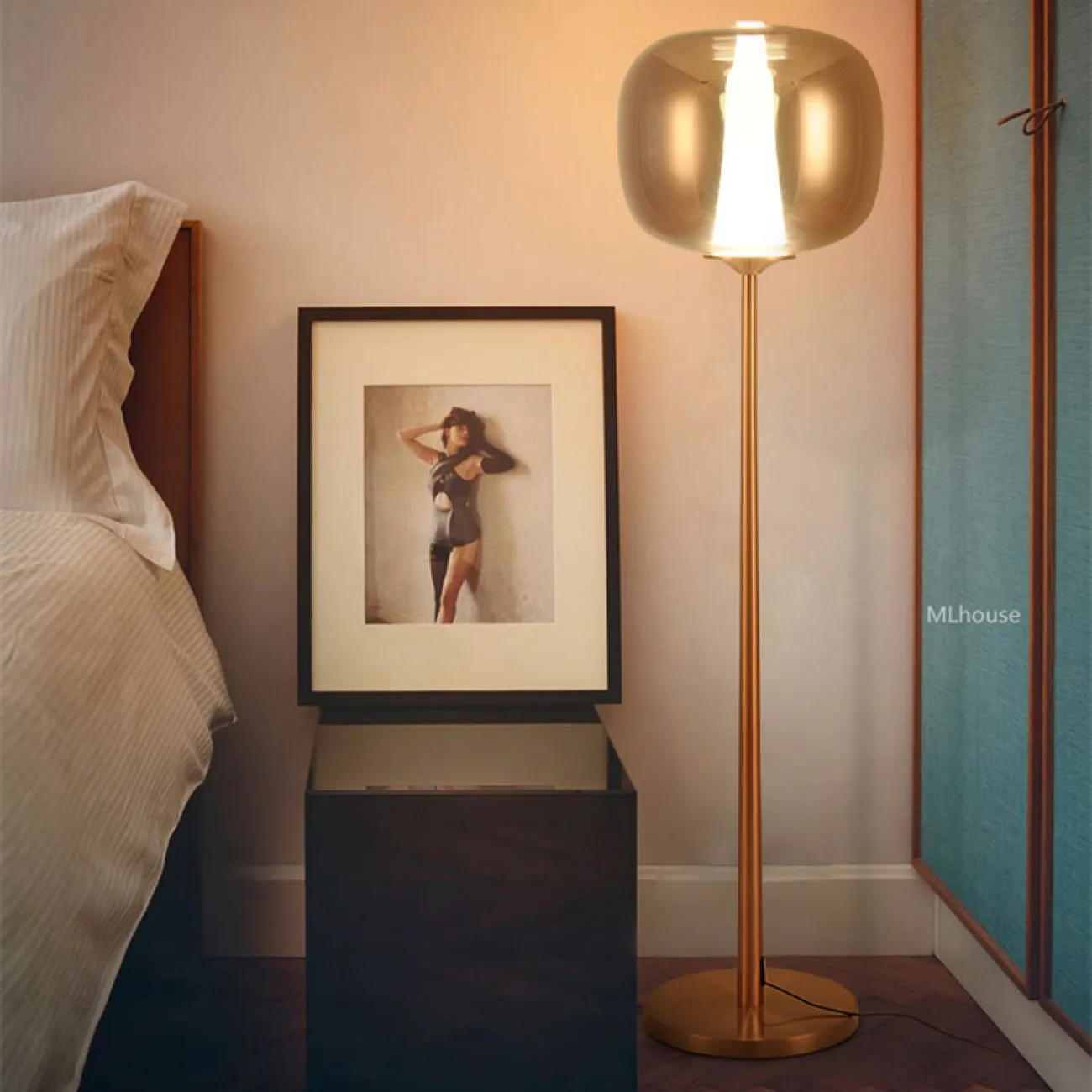 Торшер FOLLETT FL H120 Rose Gold от ImperiumLoft Торшер FOLLETT FL H120 Rose Gold от ImperiumLoft