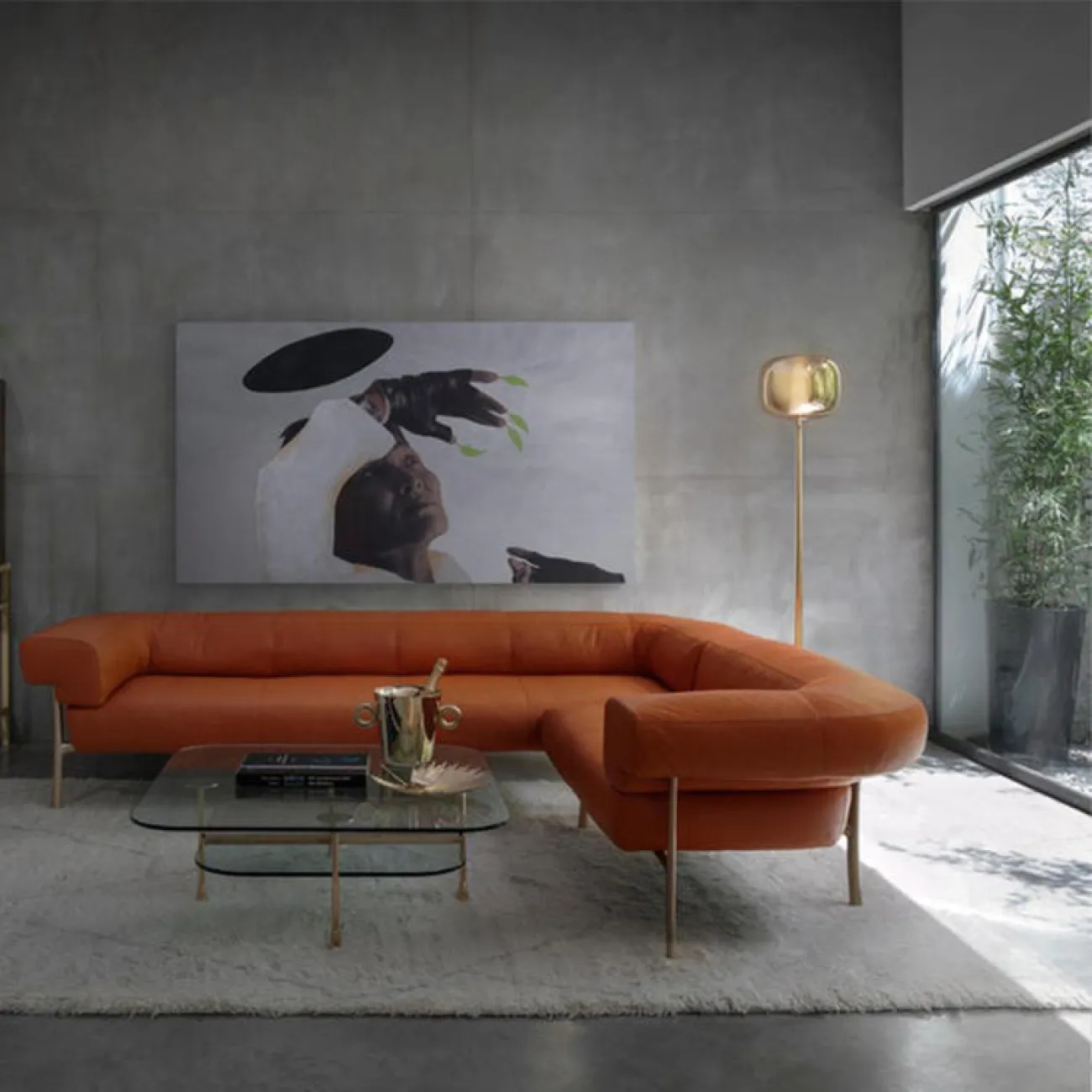 Торшер FOLLETT FL H120 Rose Gold от ImperiumLoft Торшер FOLLETT FL H120 Rose Gold от ImperiumLoft