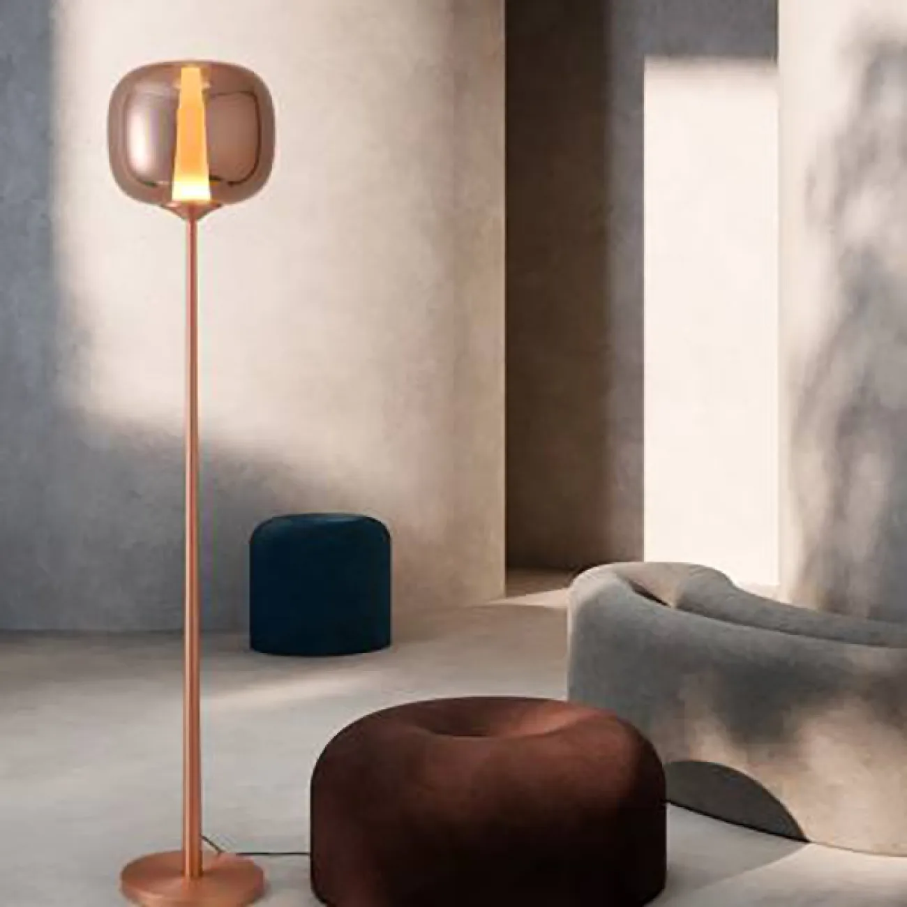 Торшер FOLLETT FL H120 Rose Gold от ImperiumLoft Торшер FOLLETT FL H120 Rose Gold от ImperiumLoft