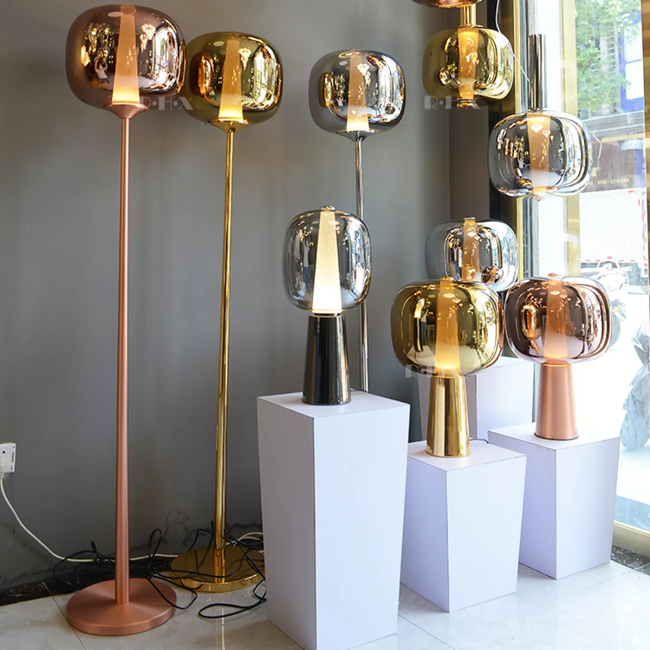 Торшер FOLLETT FL H120 Rose Gold от ImperiumLoft Торшер FOLLETT FL H120 Rose Gold от ImperiumLoft