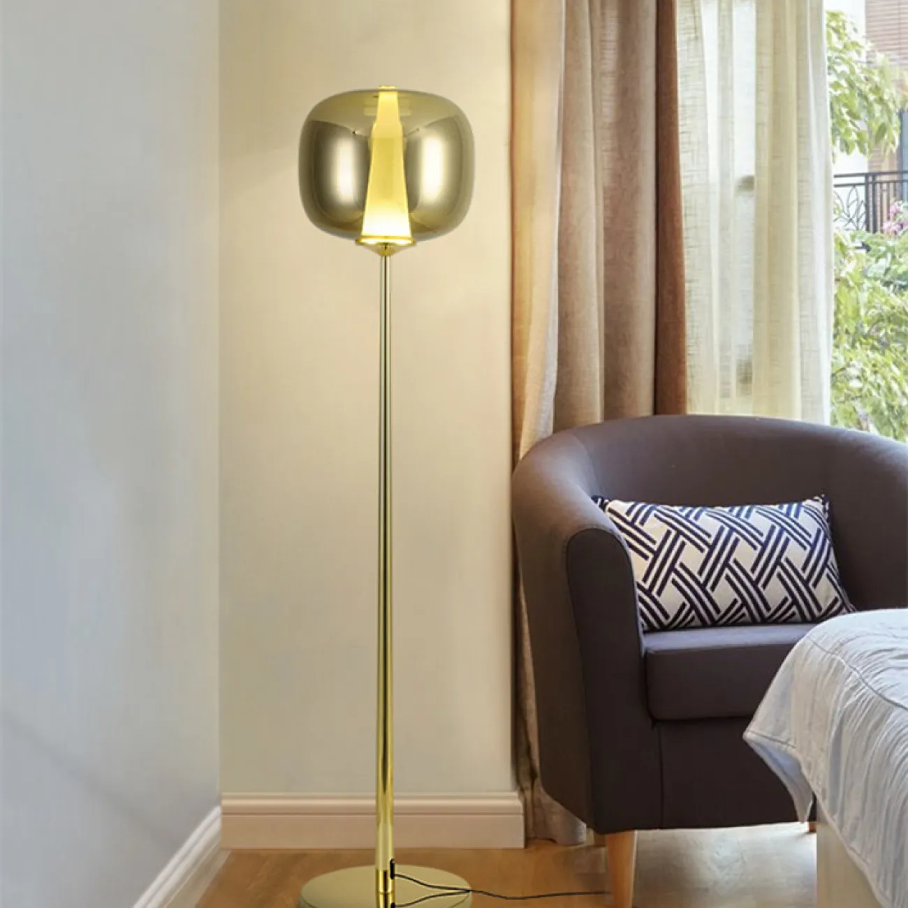 Торшер FOLLETT FL H120 Rose Gold от ImperiumLoft Торшер FOLLETT FL H120 Rose Gold от ImperiumLoft