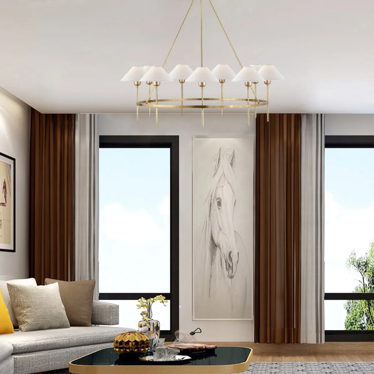 Подвесная люстра CARMA D108 от ImperiumLoft Подвесная люстра CARMA D108 от ImperiumLoft