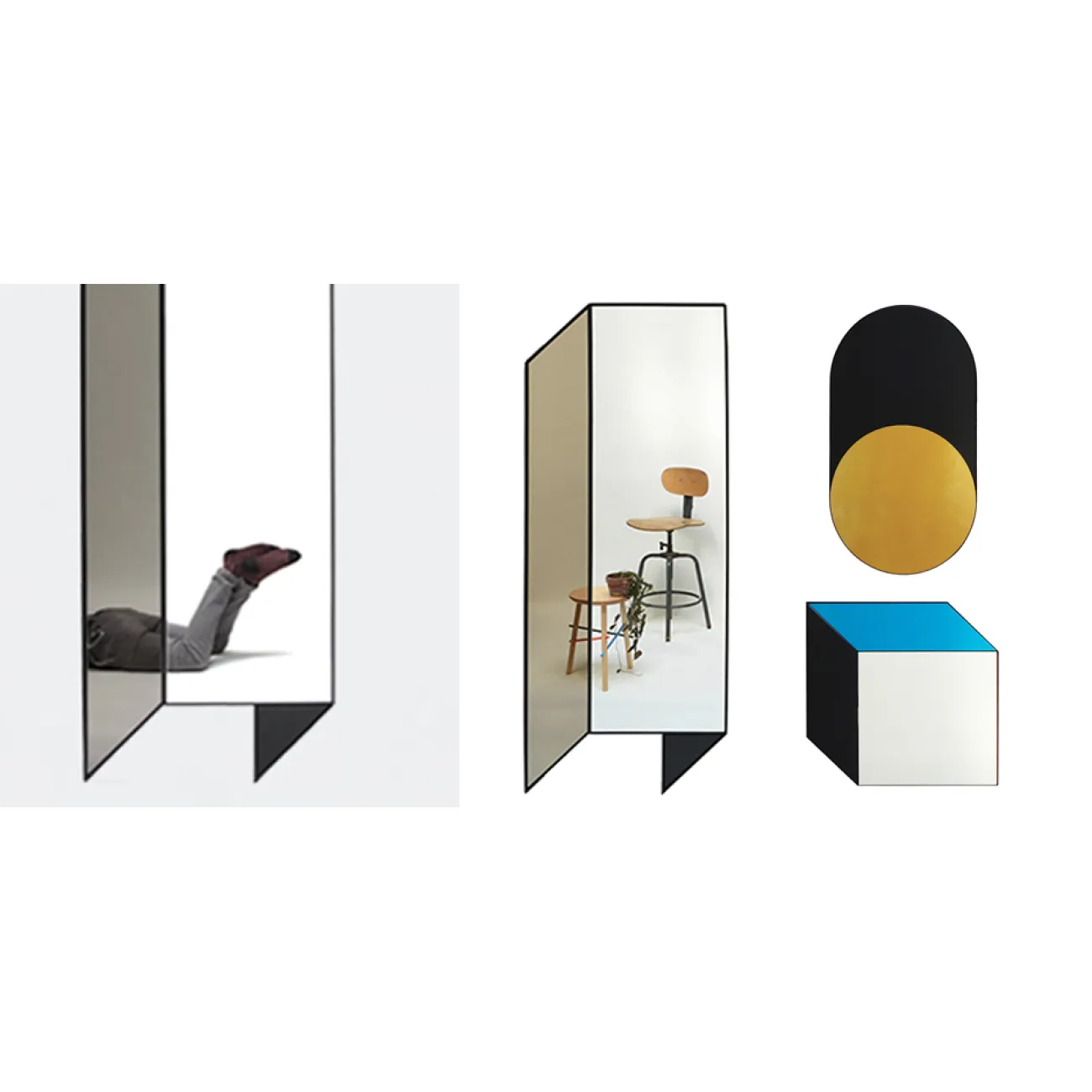 Зеркало Bower Fold Floor Shape Mirror от LaLume