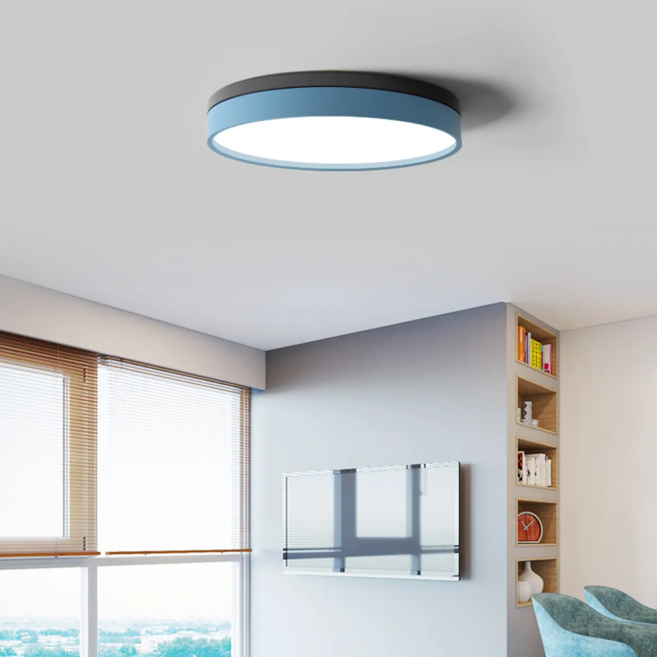 Потолочный светильник KIER D60 Blue от ImperiumLoft