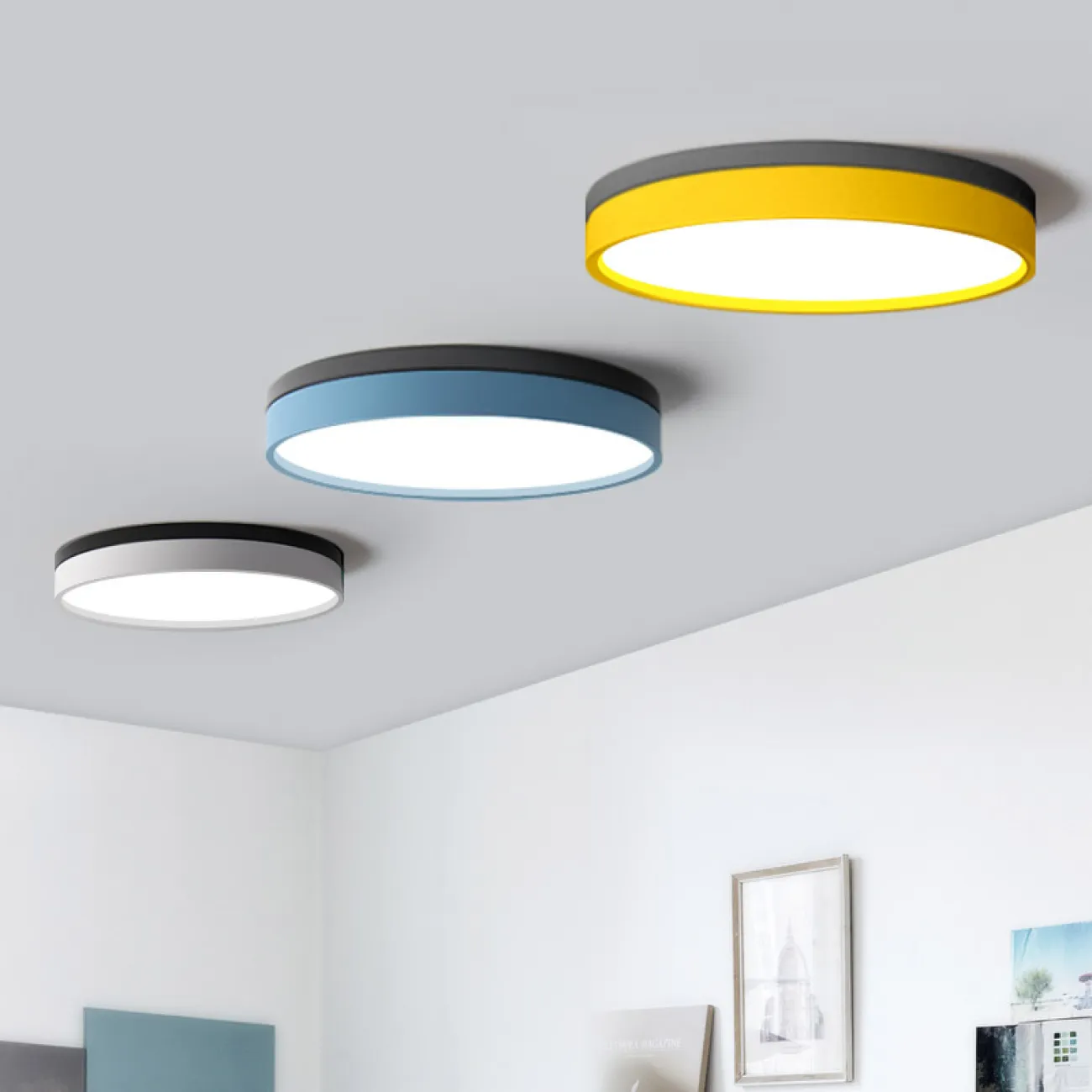 Потолочный светильник KIER D60 Blue от ImperiumLoft