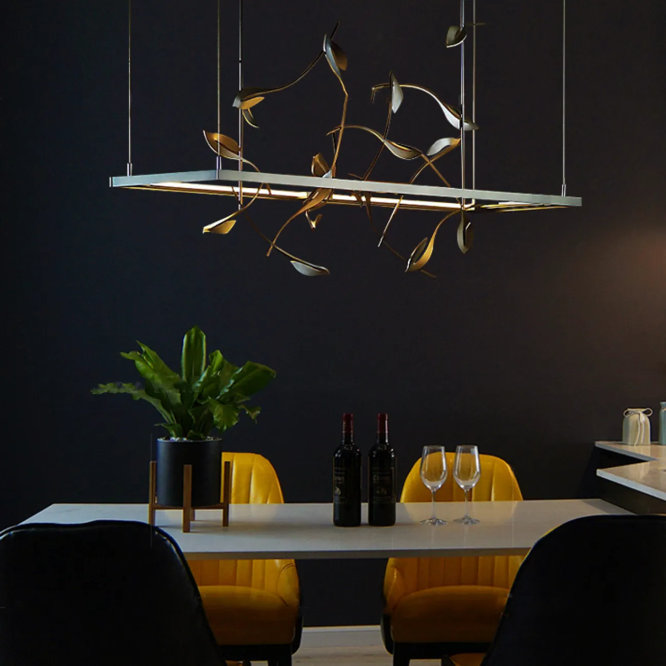 Подвесной светильник ALLURE L115 Black от ImperiumLoft