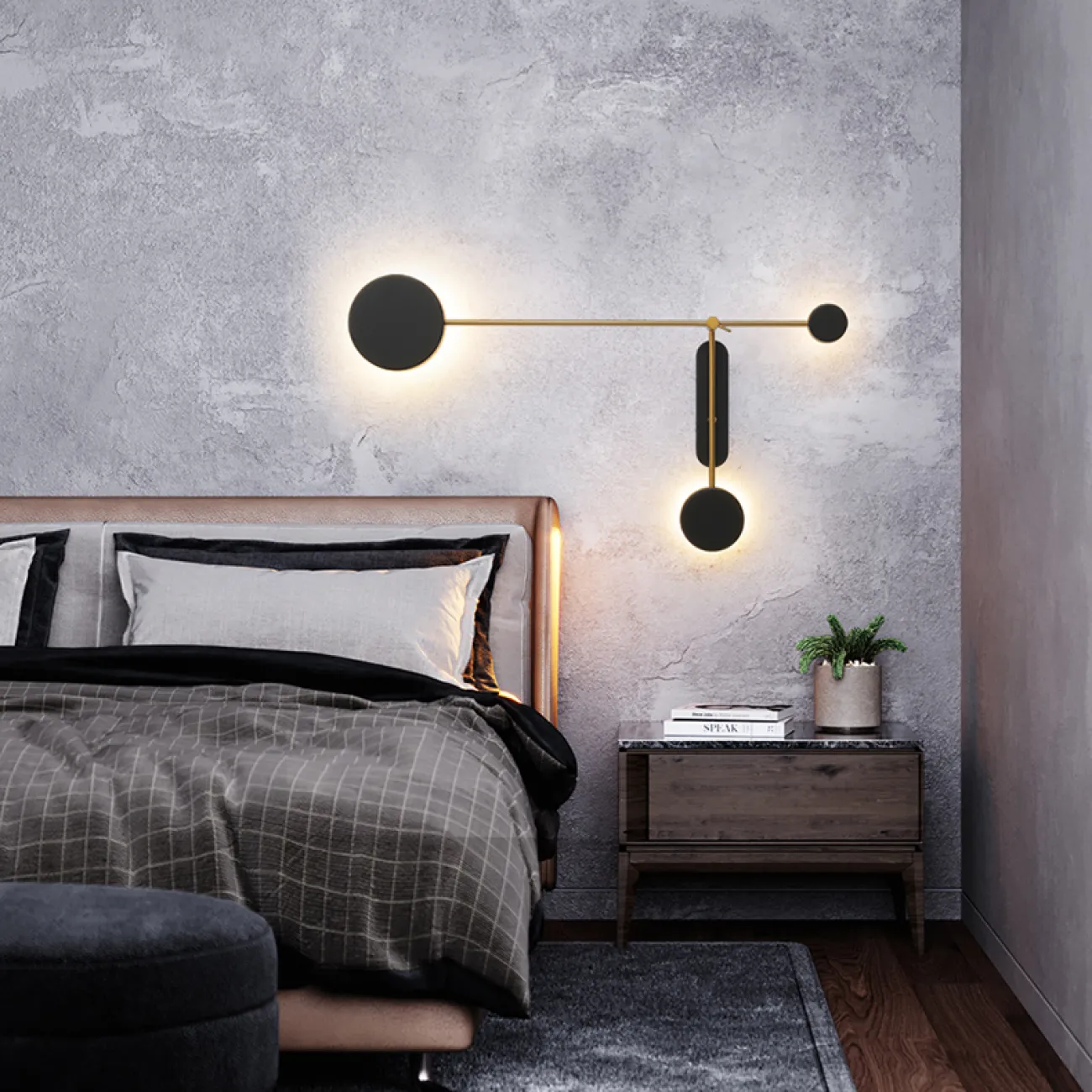 Настенный светильник TINT TRIO A от ImperiumLoft