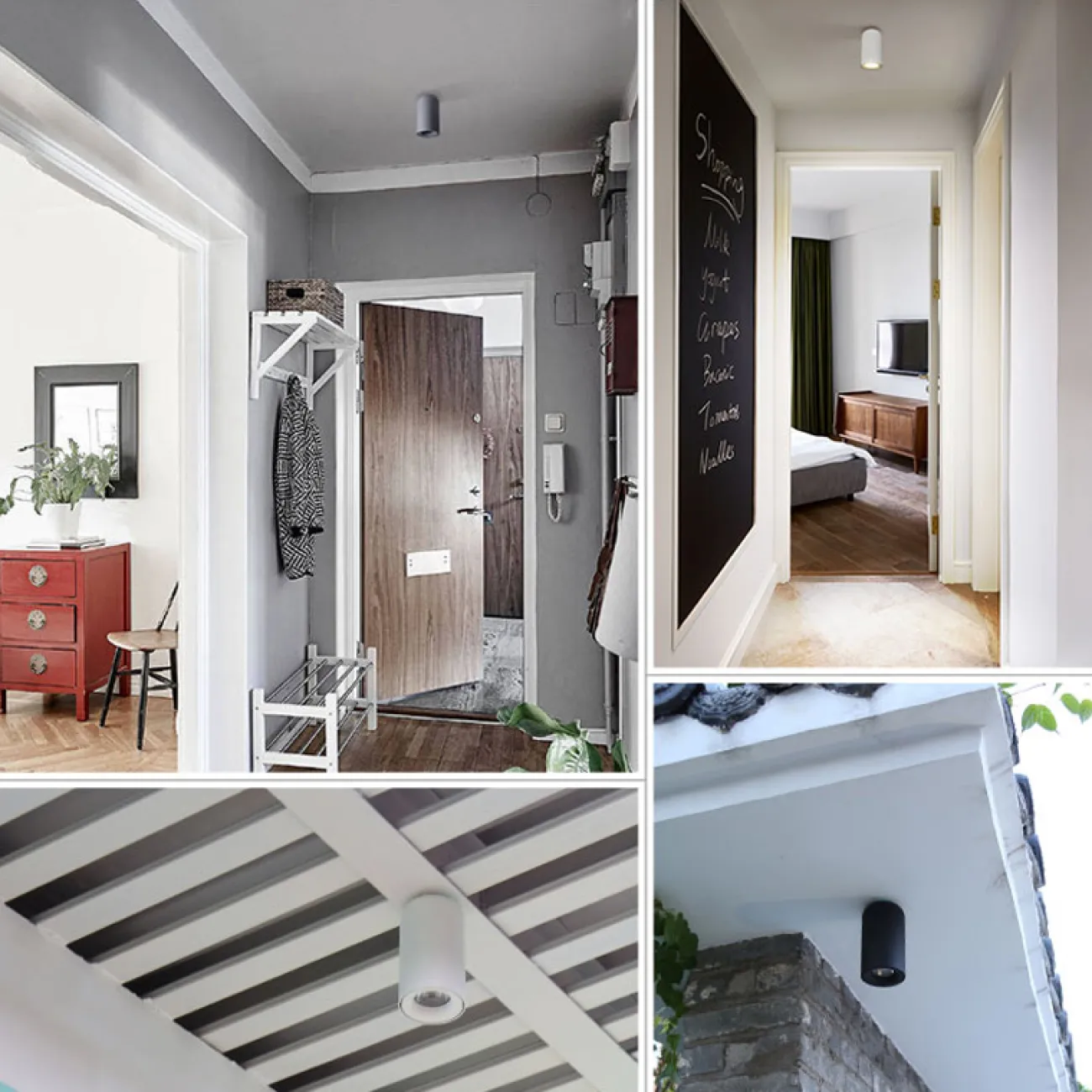 Потолочный точечный светильник D Grey 9W от ImperiumLoft