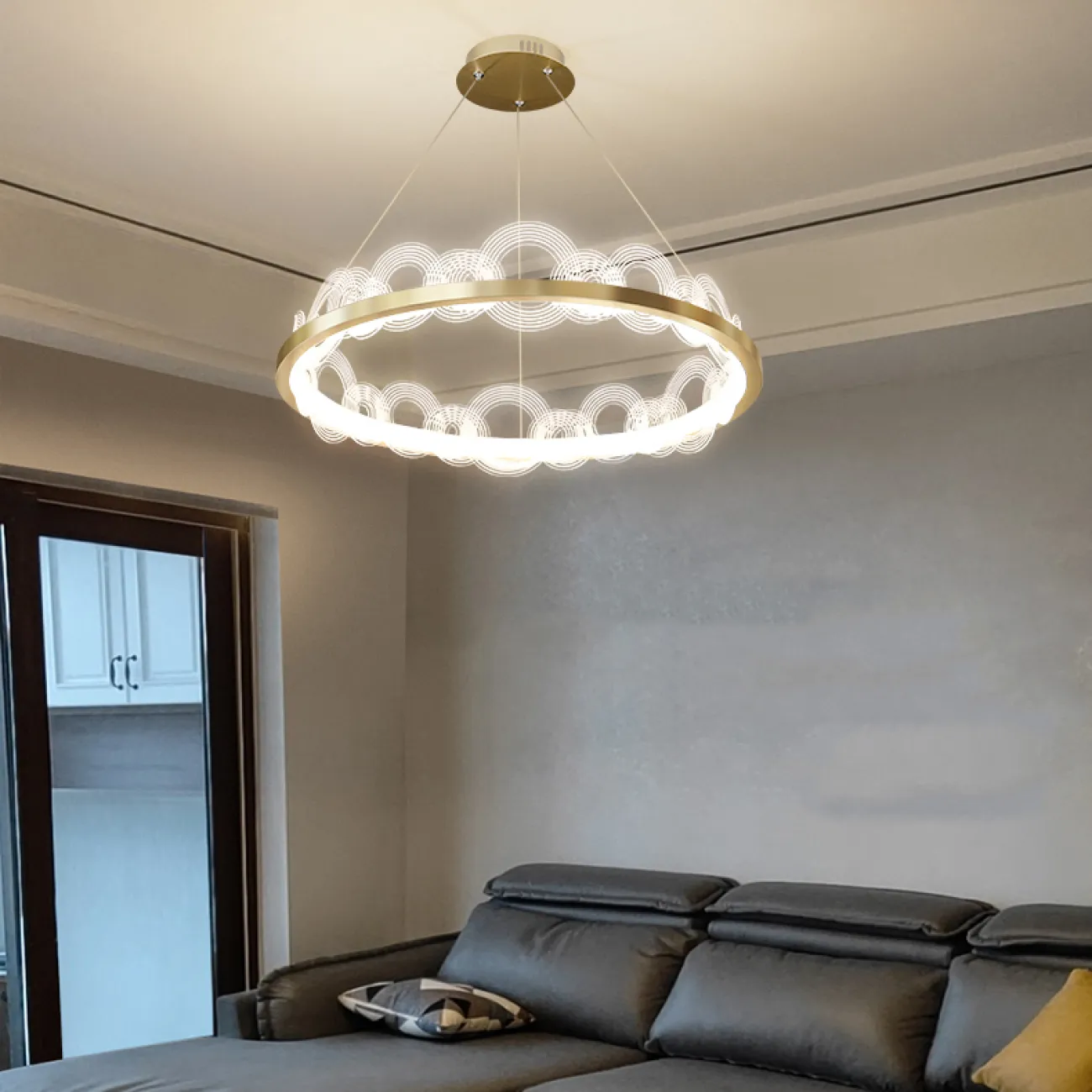 Подвесная люстра VETORA D60 от ImperiumLoft