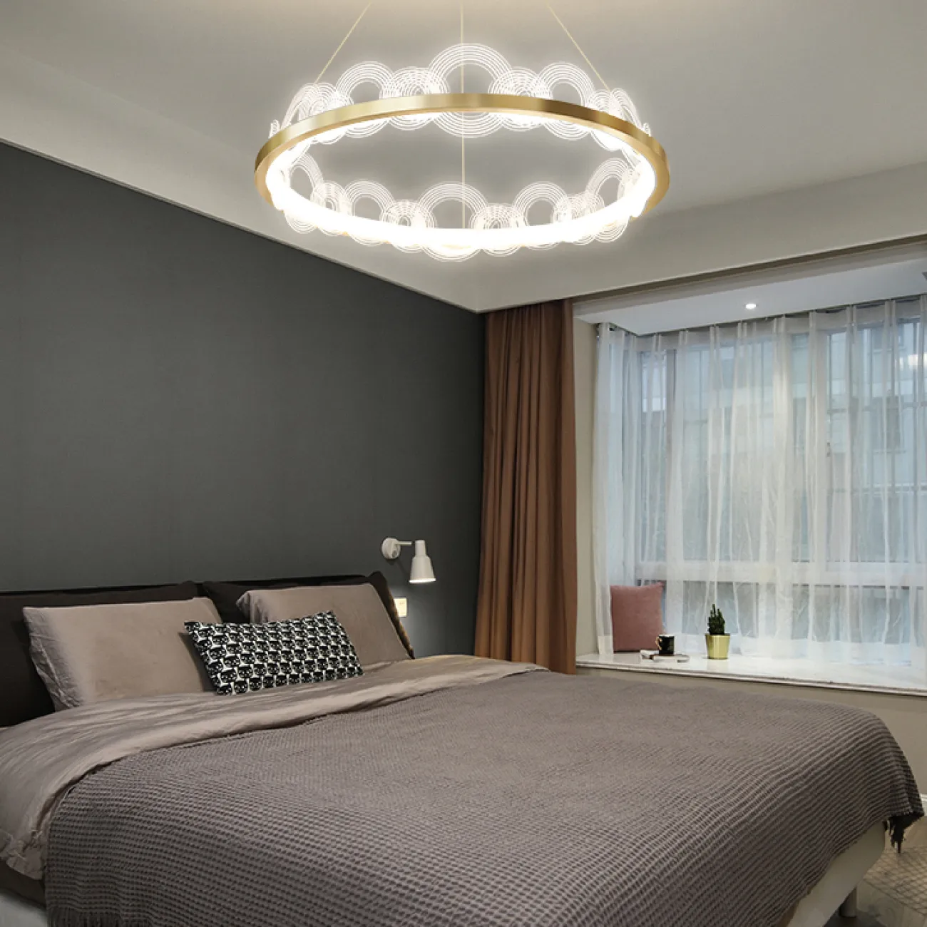 Подвесная люстра VETORA D60 от ImperiumLoft