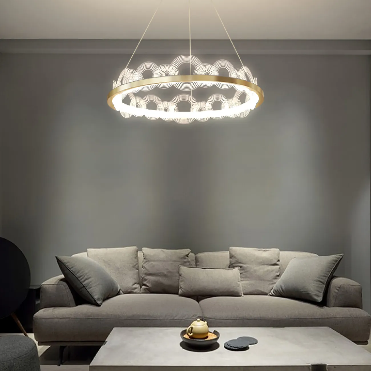 Подвесная люстра VETORA D60 от ImperiumLoft