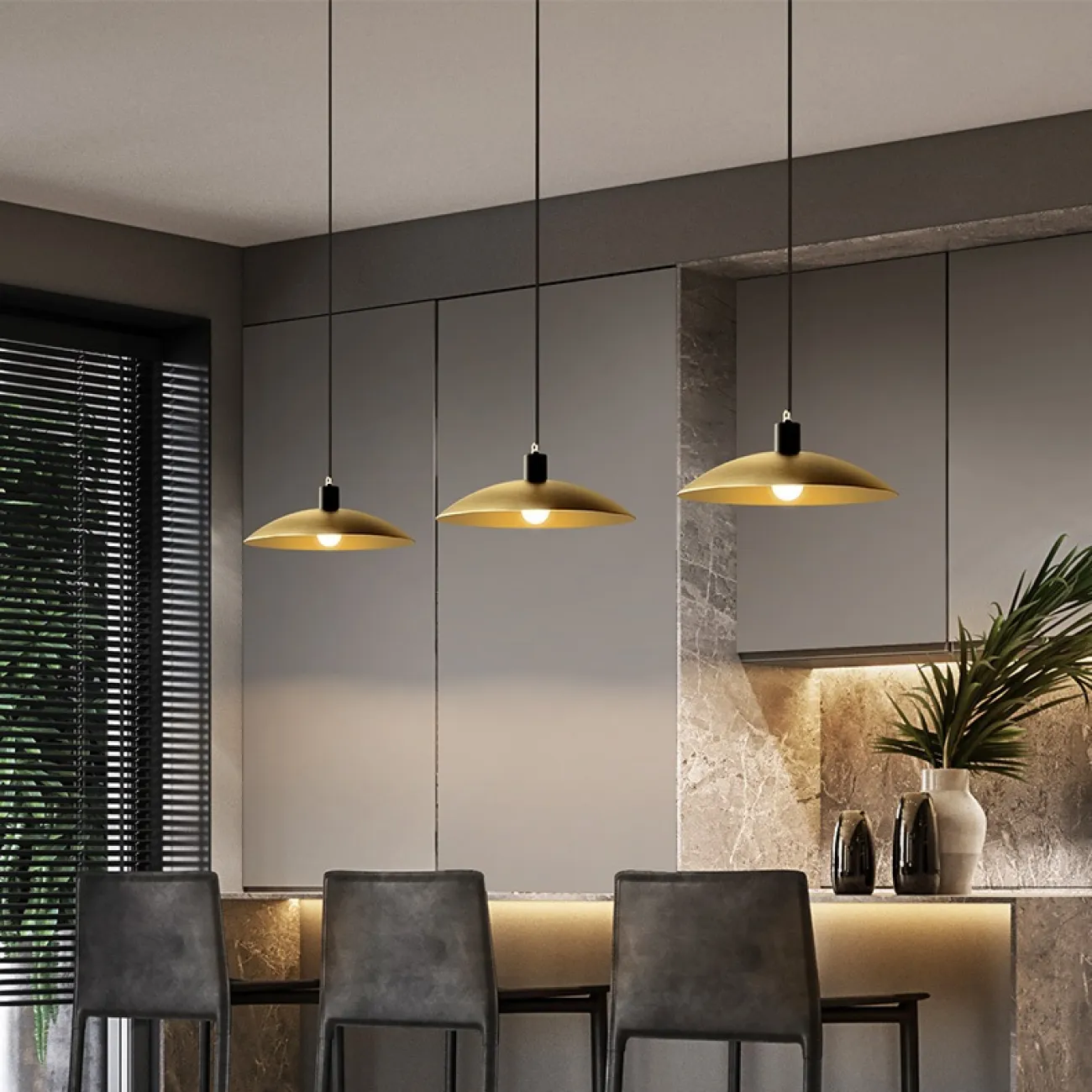 Подвесной светильник GOLDEN от ImperiumLoft