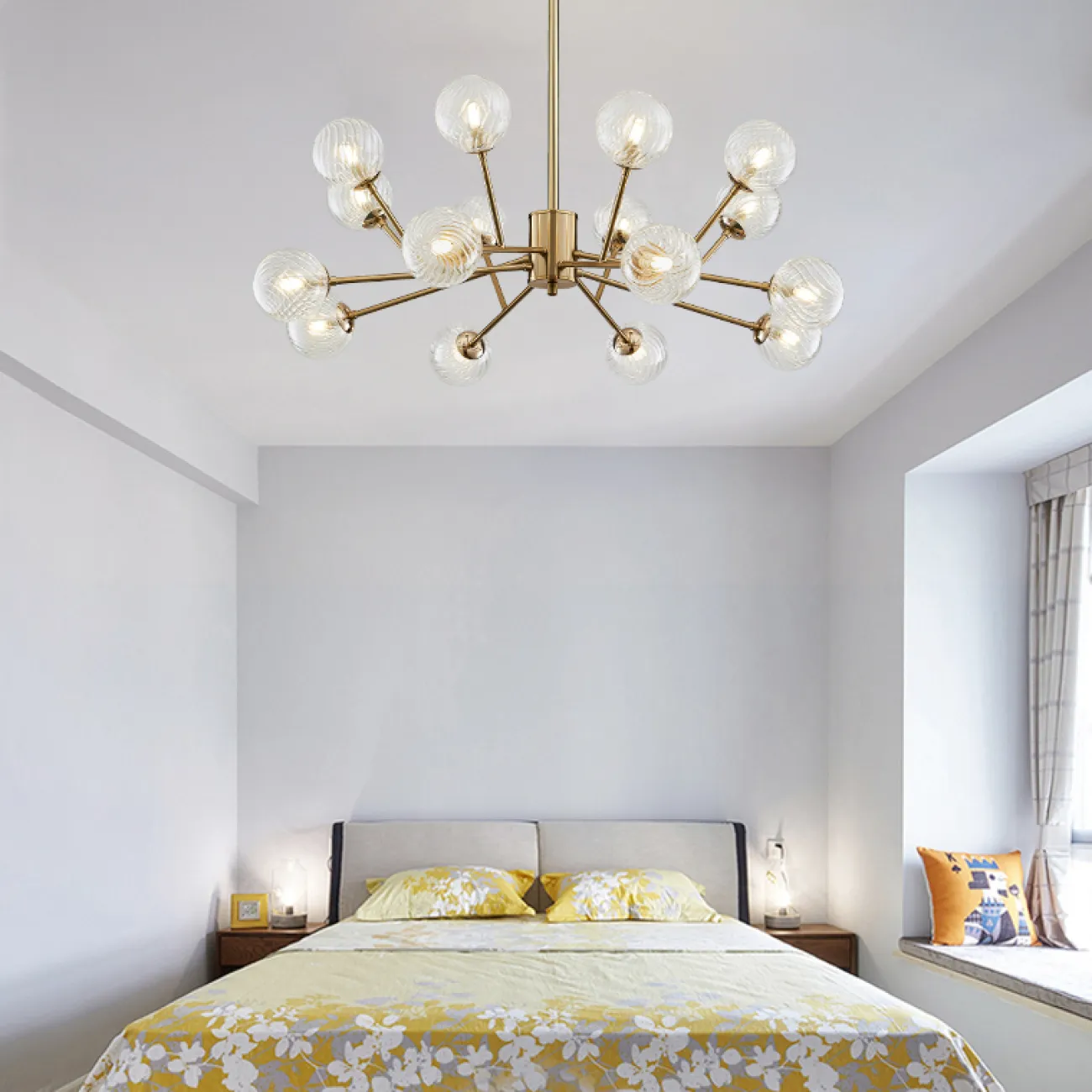 Люстра на штанге EMBOS B от ImperiumLoft