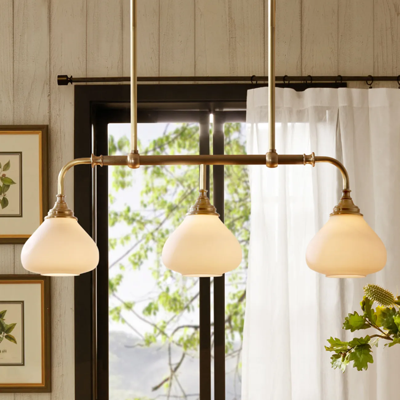 Подвесной реечный светильник NORWOOD от ImperiumLoft