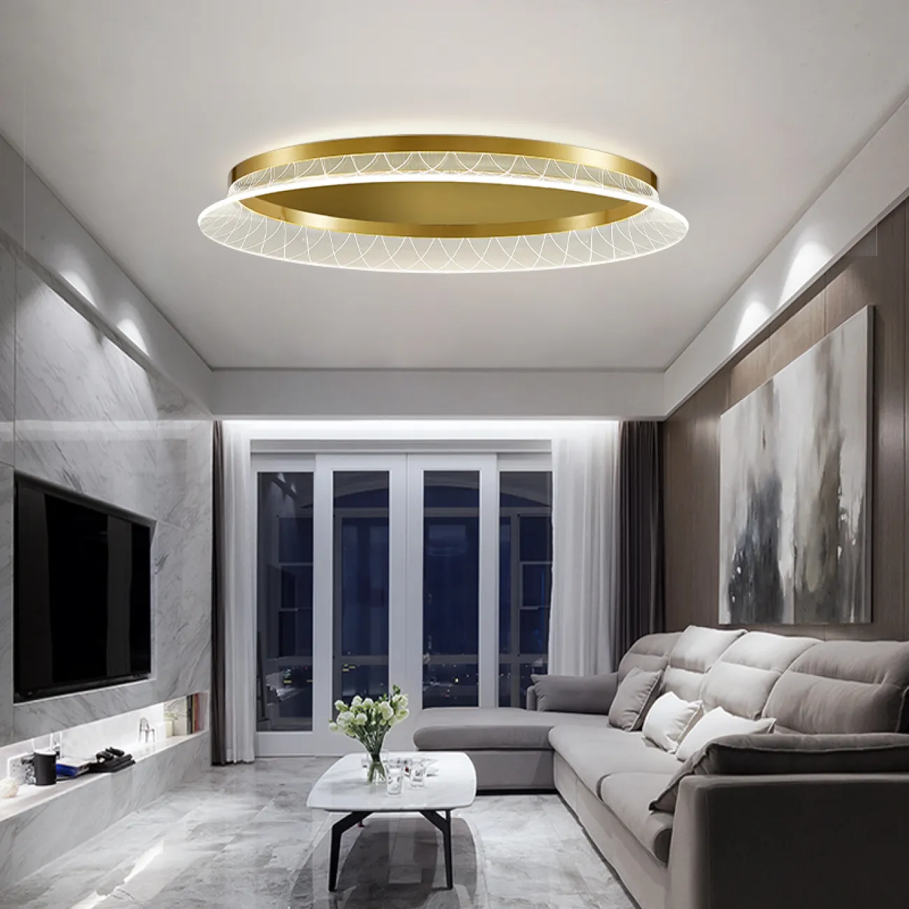 Потолочный светодиодный светильник AMATA от ImperiumLoft