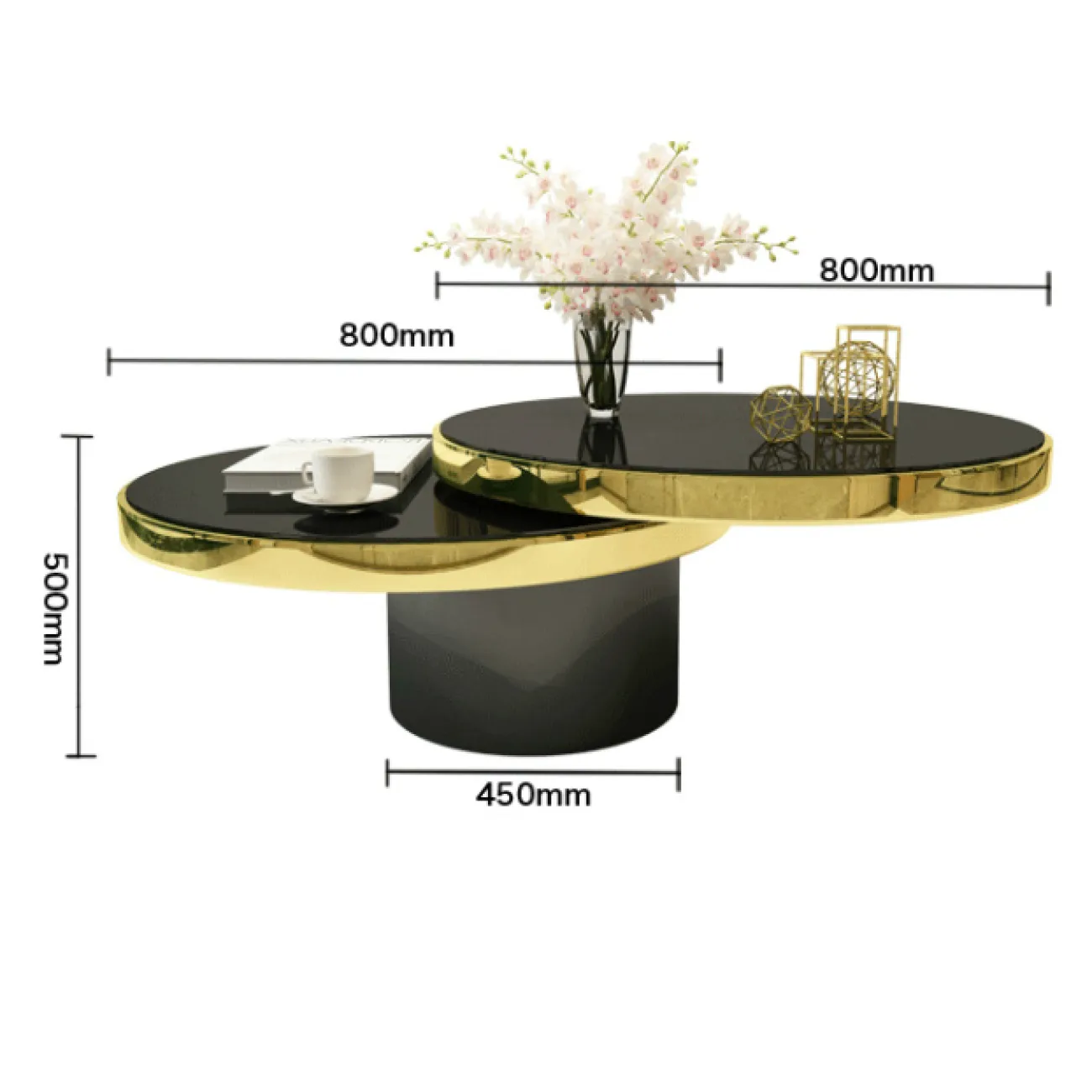 Дизайнерский журнальный столик - LaLume-AP00339