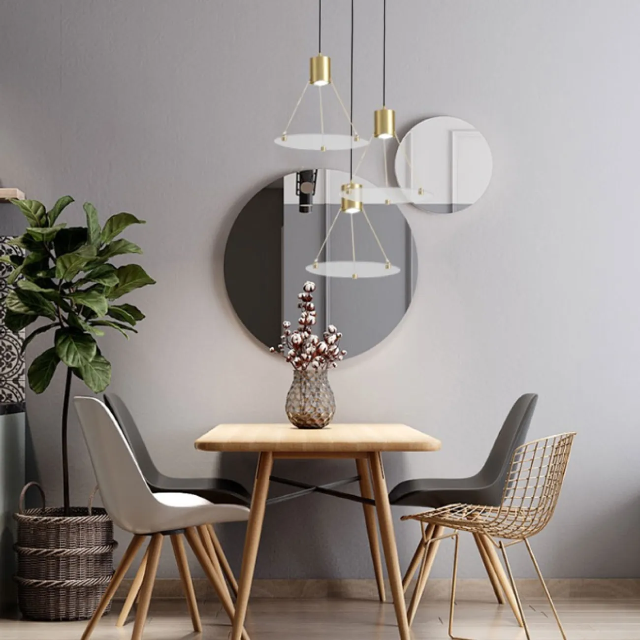 Подвесной светильник TLAP 2 Планка от ImperiumLoft