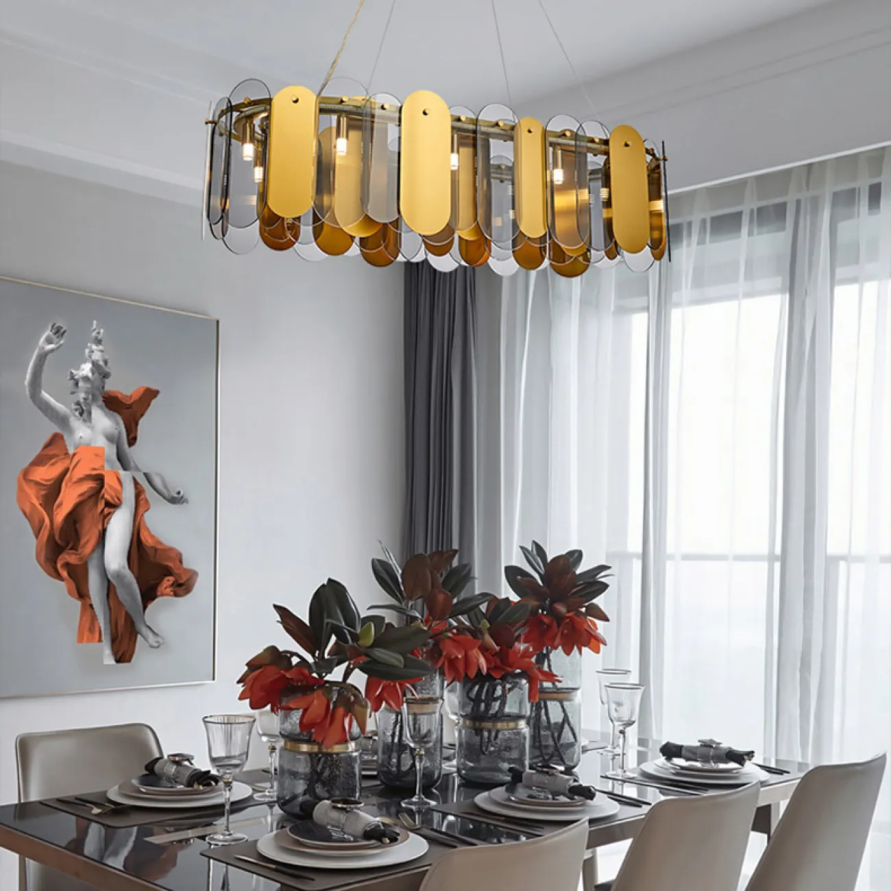 Подвесной светильник MARLINA GLOSS L L100 от ImperiumLoft