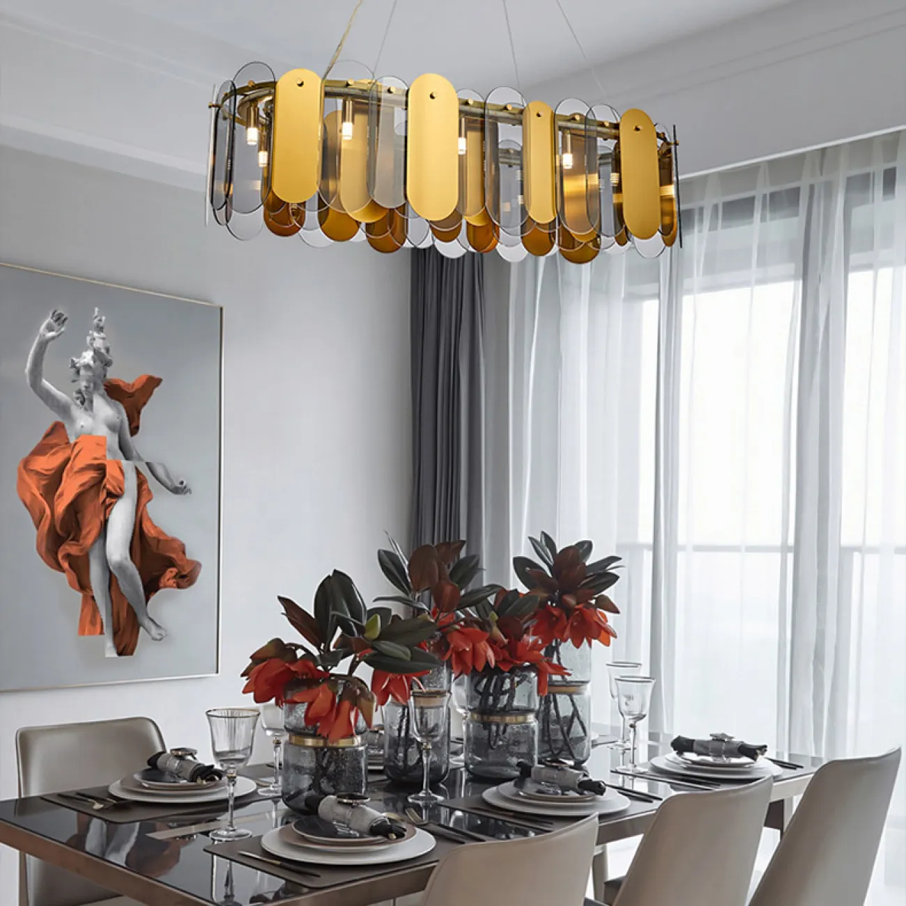 Подвесная люстра MARLINA GLOSS D100 от ImperiumLoft