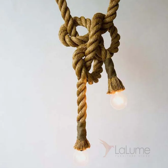 Подвесной светильник Rope Double от LaLume Подвесной светильник Rope Double от LaLume