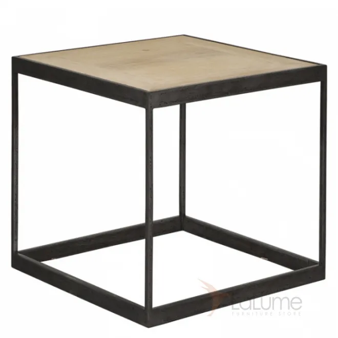 Приставной столик Industrial Oak Side Table от LaLume