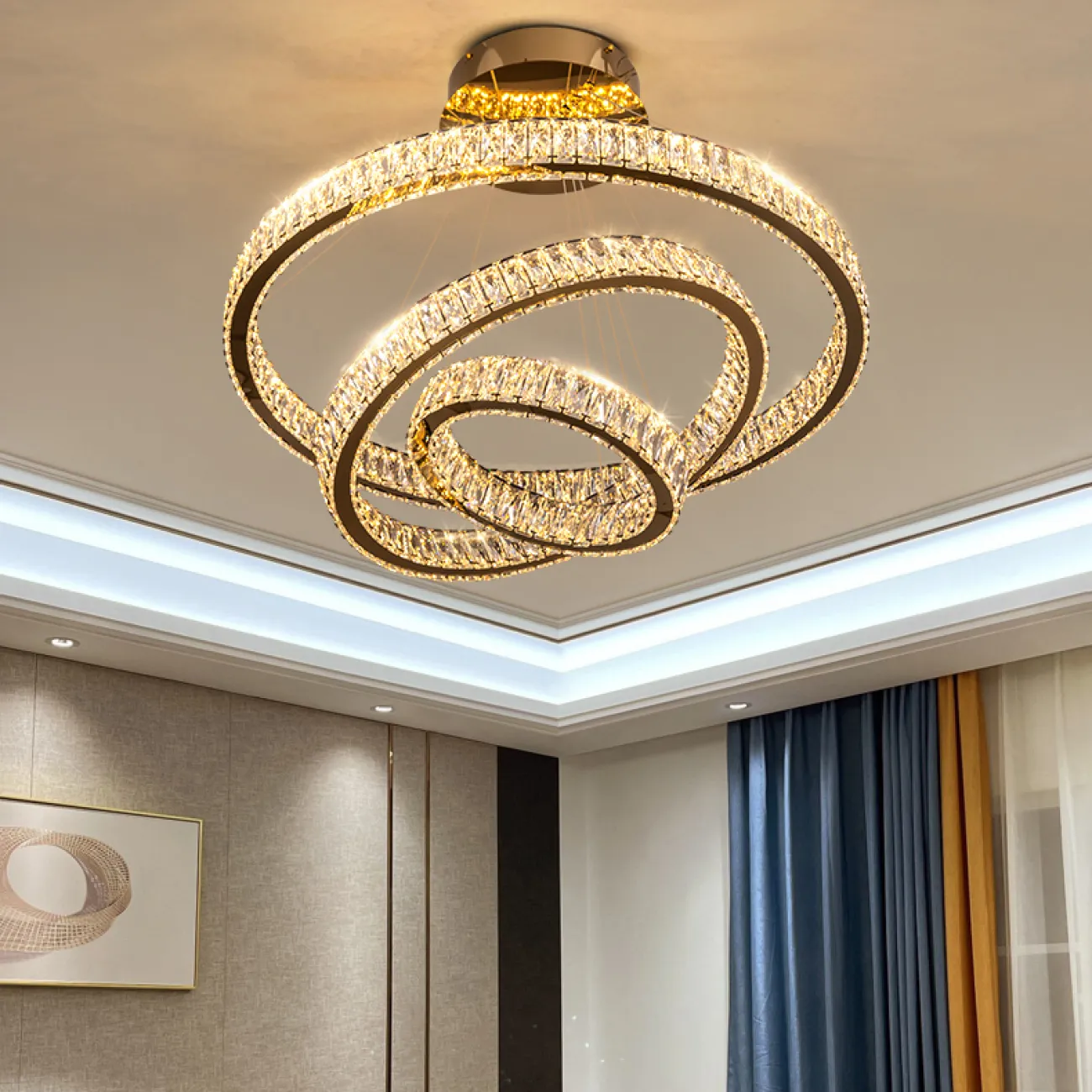 Подвесная люстра BERTOLDA B D30+50 от ImperiumLoft