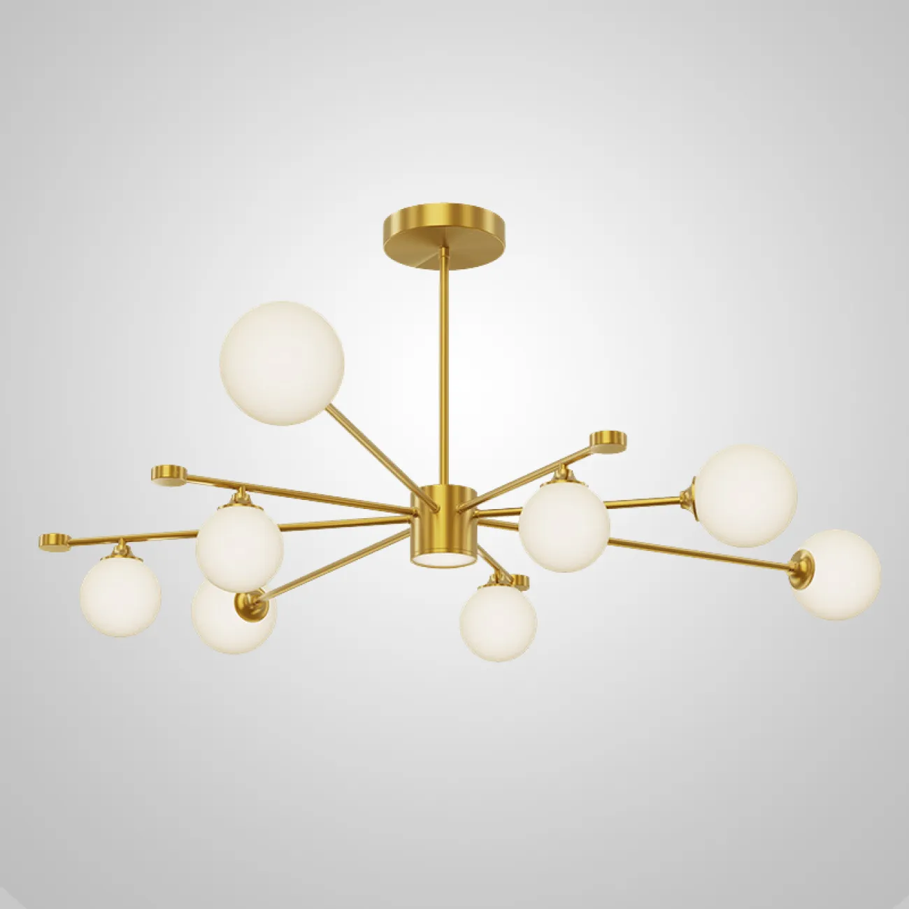 Потолочная люстра LEAGUE L7 Gold от ImperiumLoft Потолочная люстра LEAGUE L7 Gold от ImperiumLoft