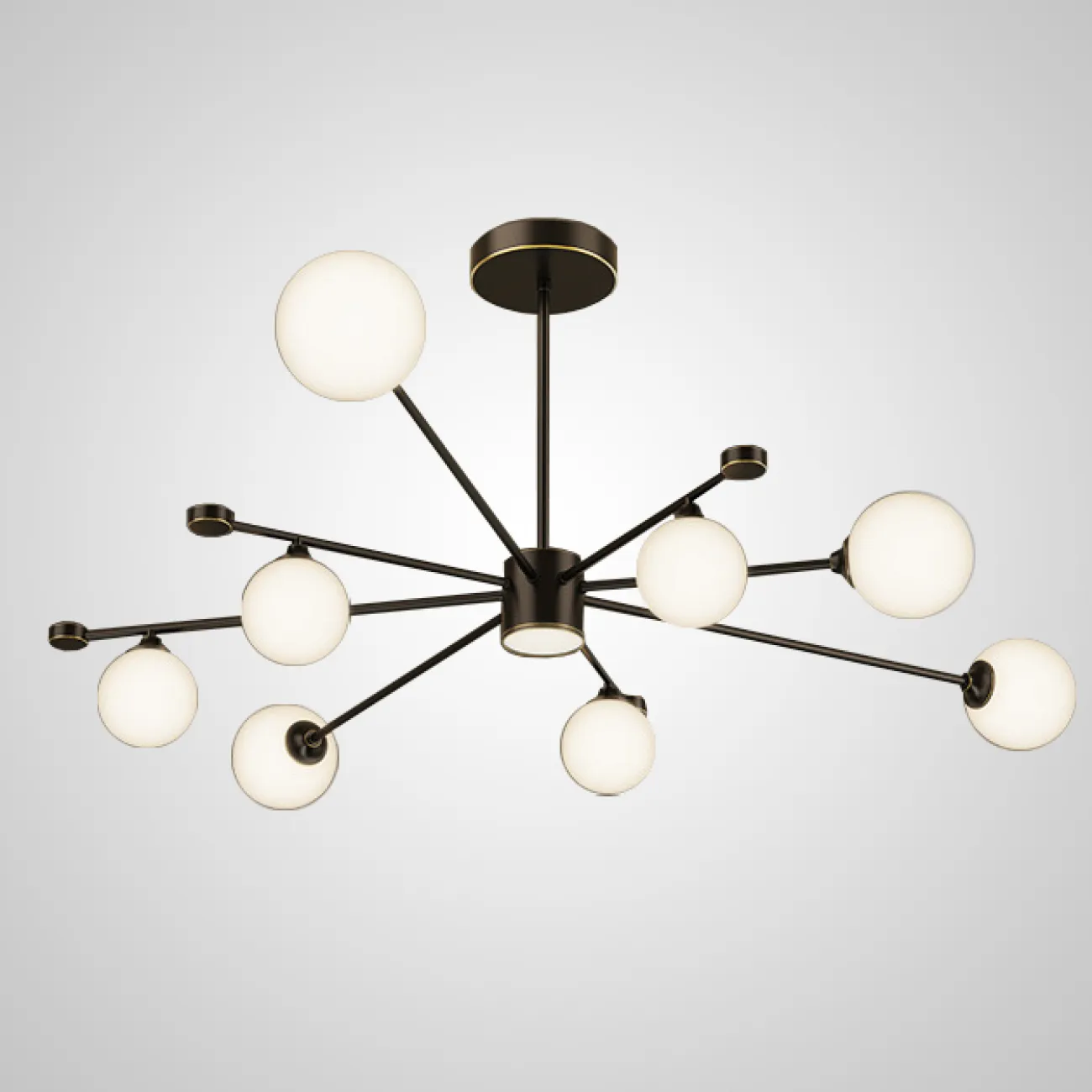 Потолочная люстра LEAGUE L9 Gold от ImperiumLoft Потолочная люстра LEAGUE L9 Gold от ImperiumLoft