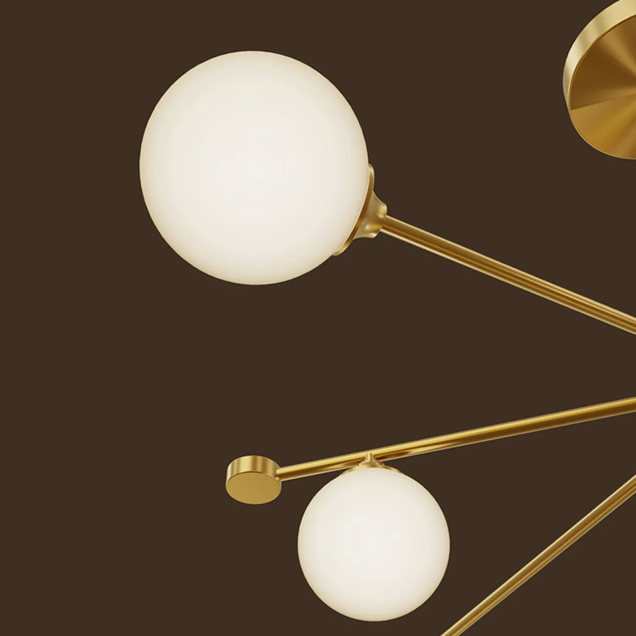 Потолочная люстра LEAGUE L9 Gold от ImperiumLoft Потолочная люстра LEAGUE L9 Gold от ImperiumLoft