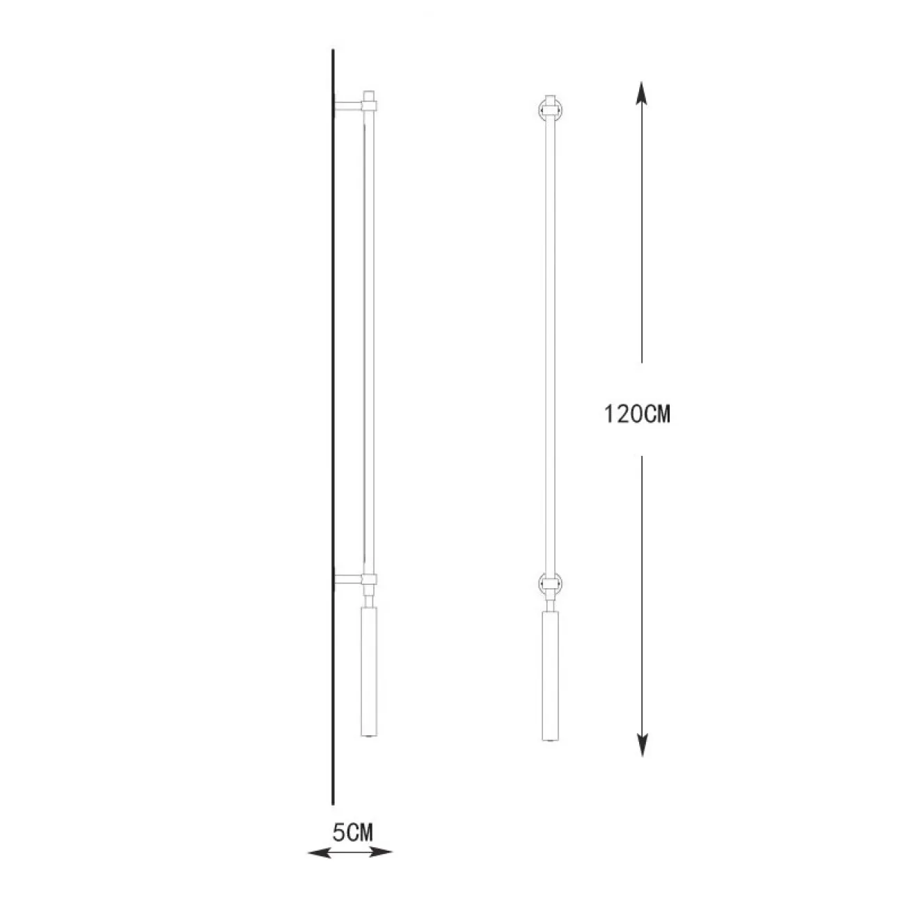 Настенный светильник (Бра) Ustina от ImperiumLoft