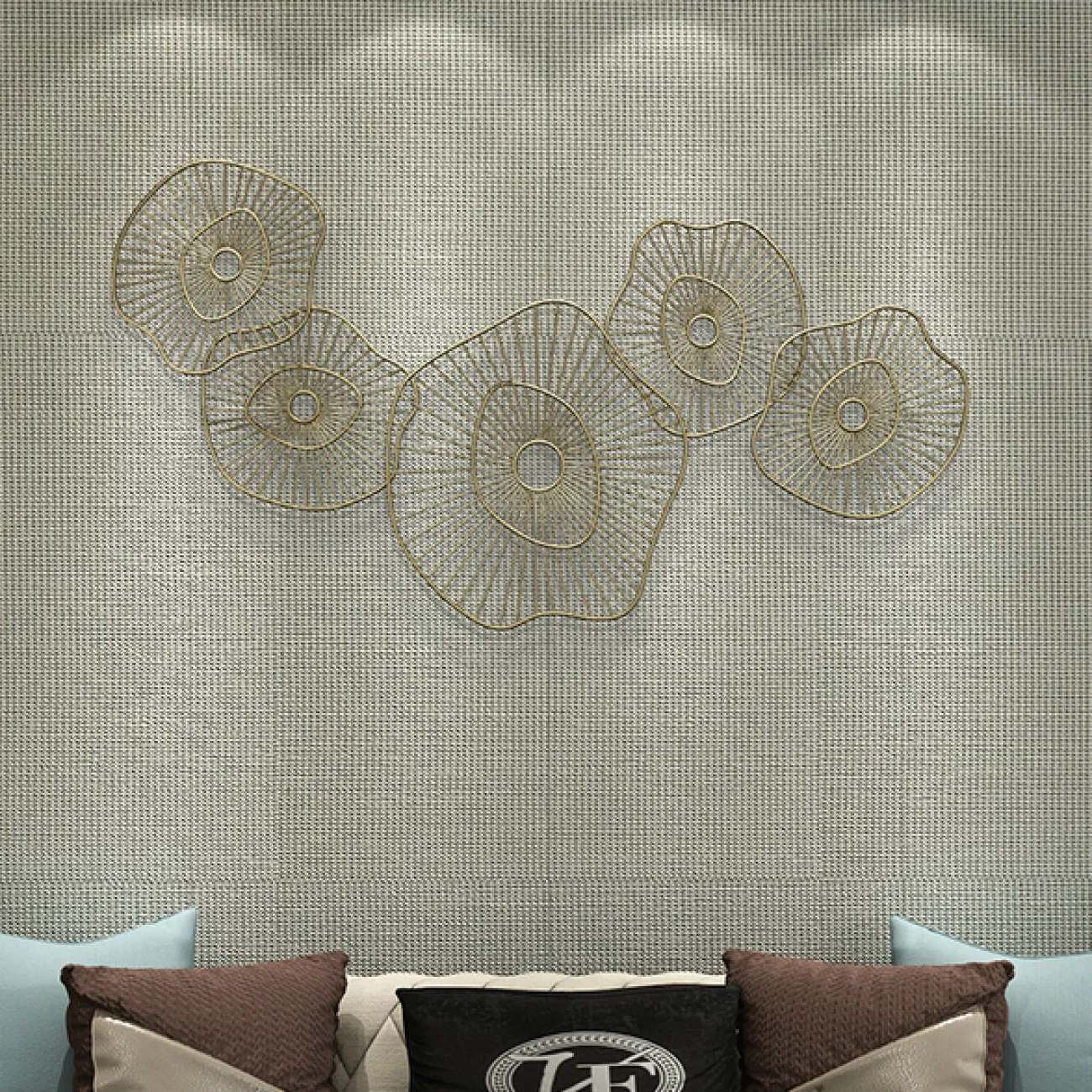 Дизайнерский настенный декор цветы LaLume-KKK00230 Дизайнерский настенный декор цветы LaLume-KKK00230