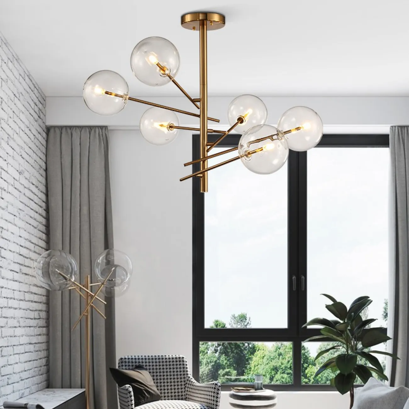 Подвесная люстра STOOLS 6 от ImperiumLoft