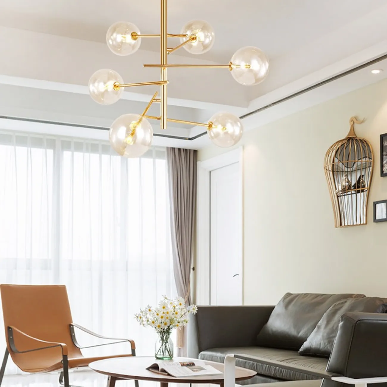 Подвесная люстра STOOLS 6 от ImperiumLoft