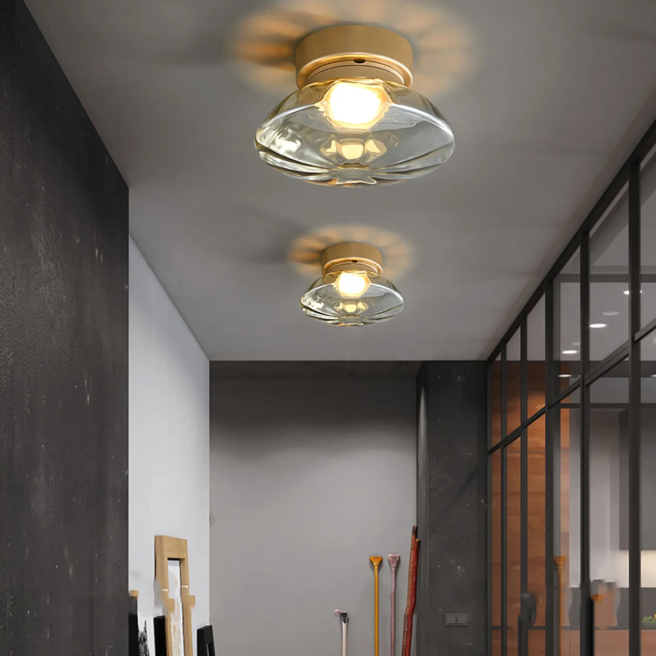 Потолочный светильник CHARIN Brass от ImperiumLoft