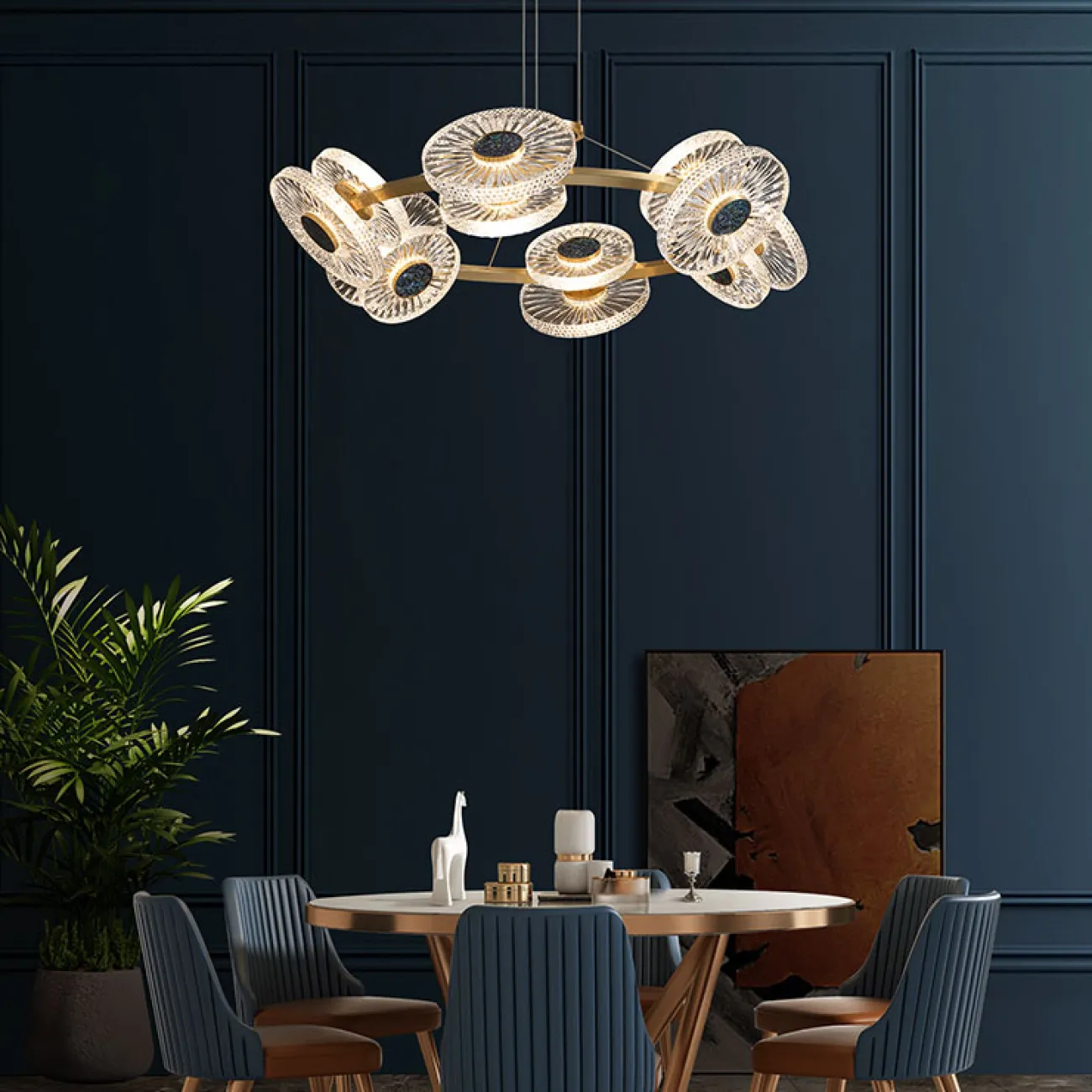 Подвесная люстра ROSEMARY L16 от ImperiumLoft