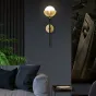 Настенный светильник FABIANA WALL Brass Black от ImperiumLoft
